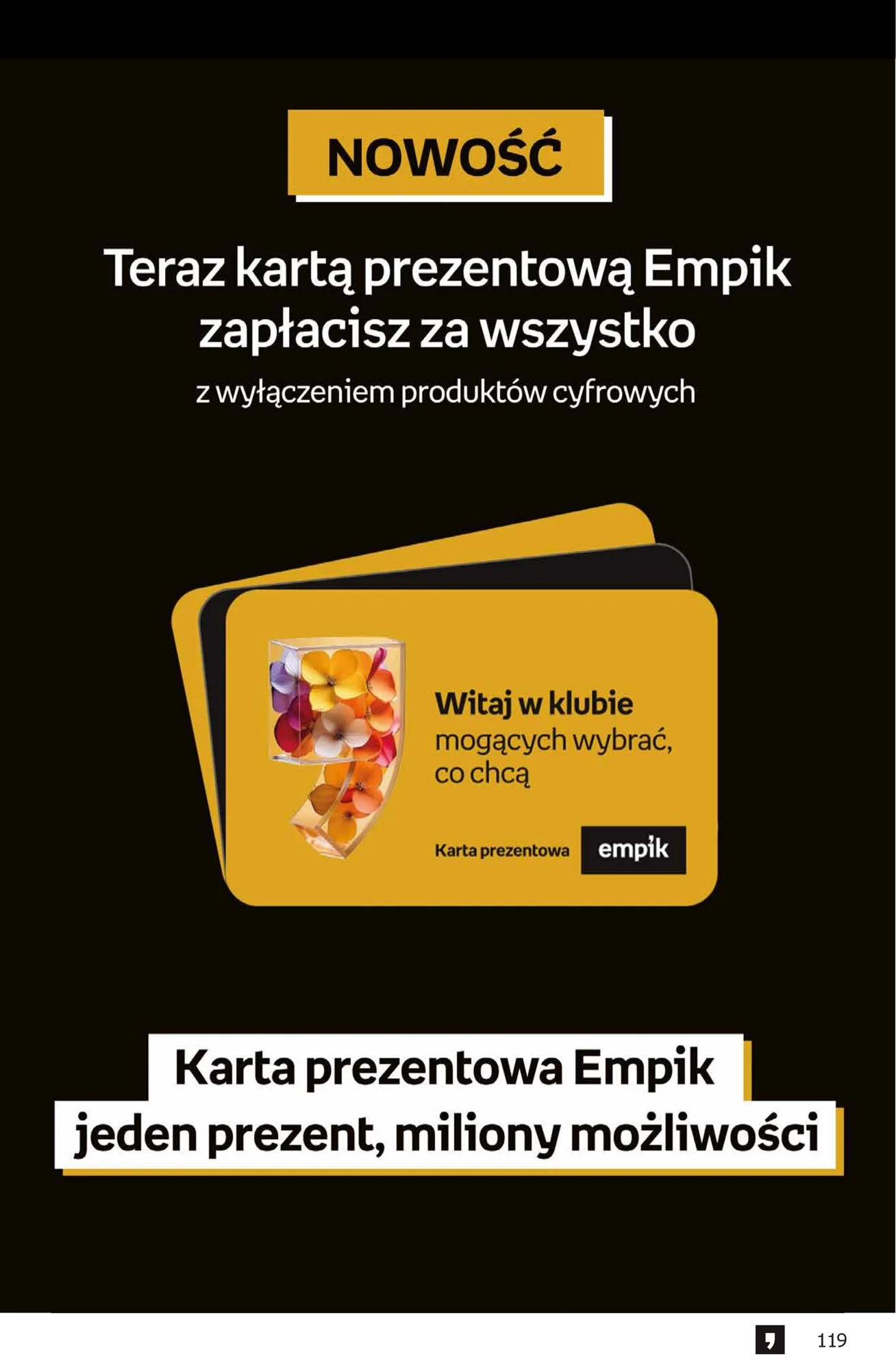 Gazetka promocyjna empik str. 119