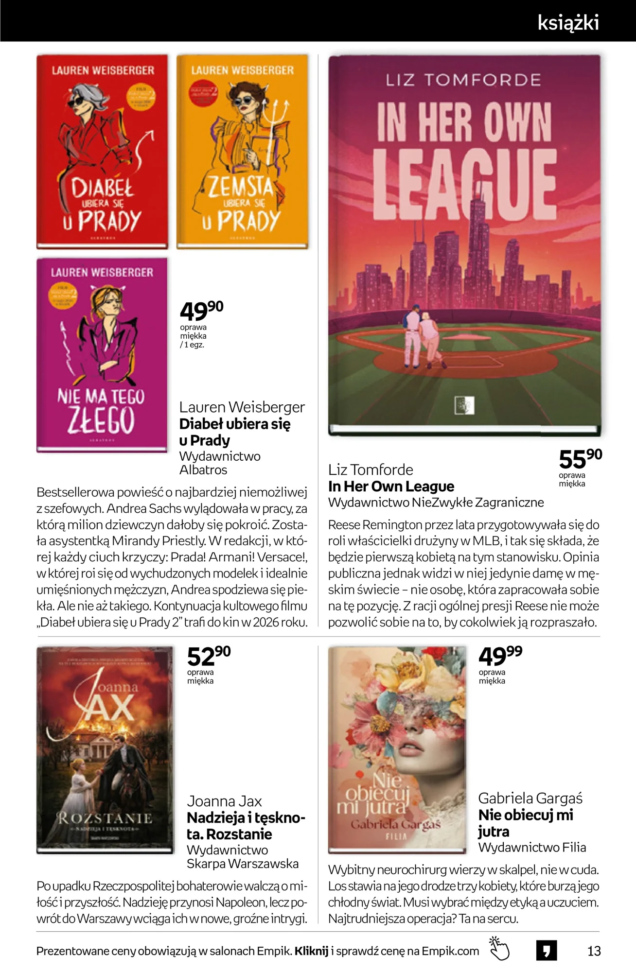 Gazetka promocyjna empik str. 13