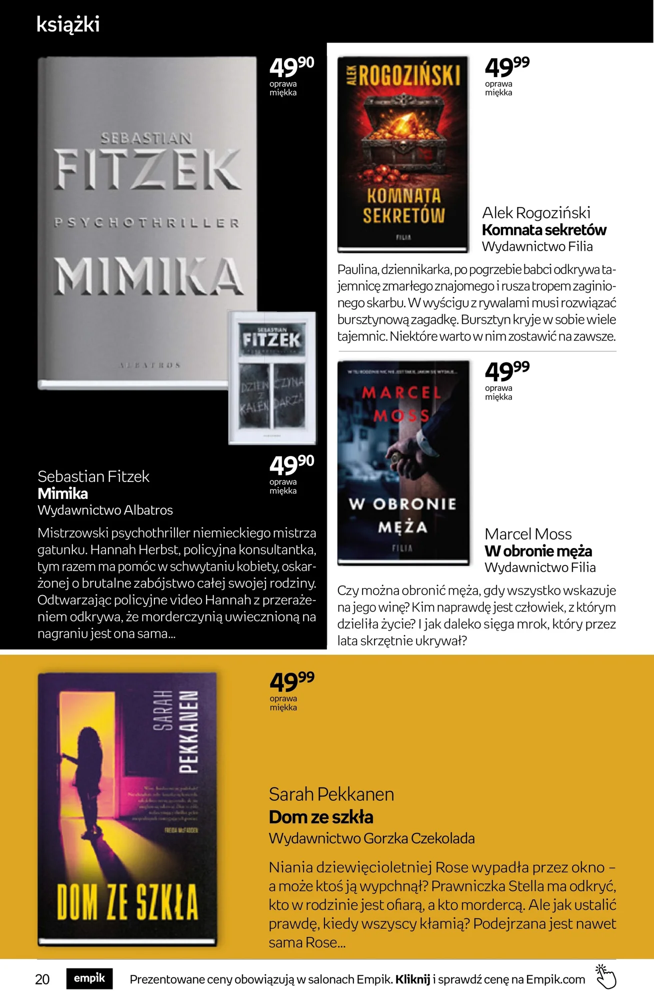 Gazetka promocyjna empik str. 20