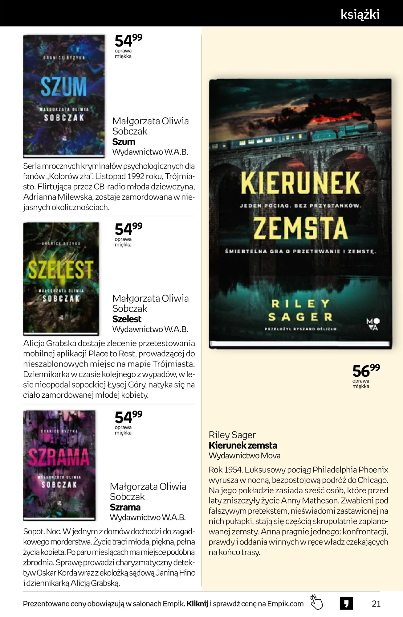 Gazetka promocyjna empik str. 21