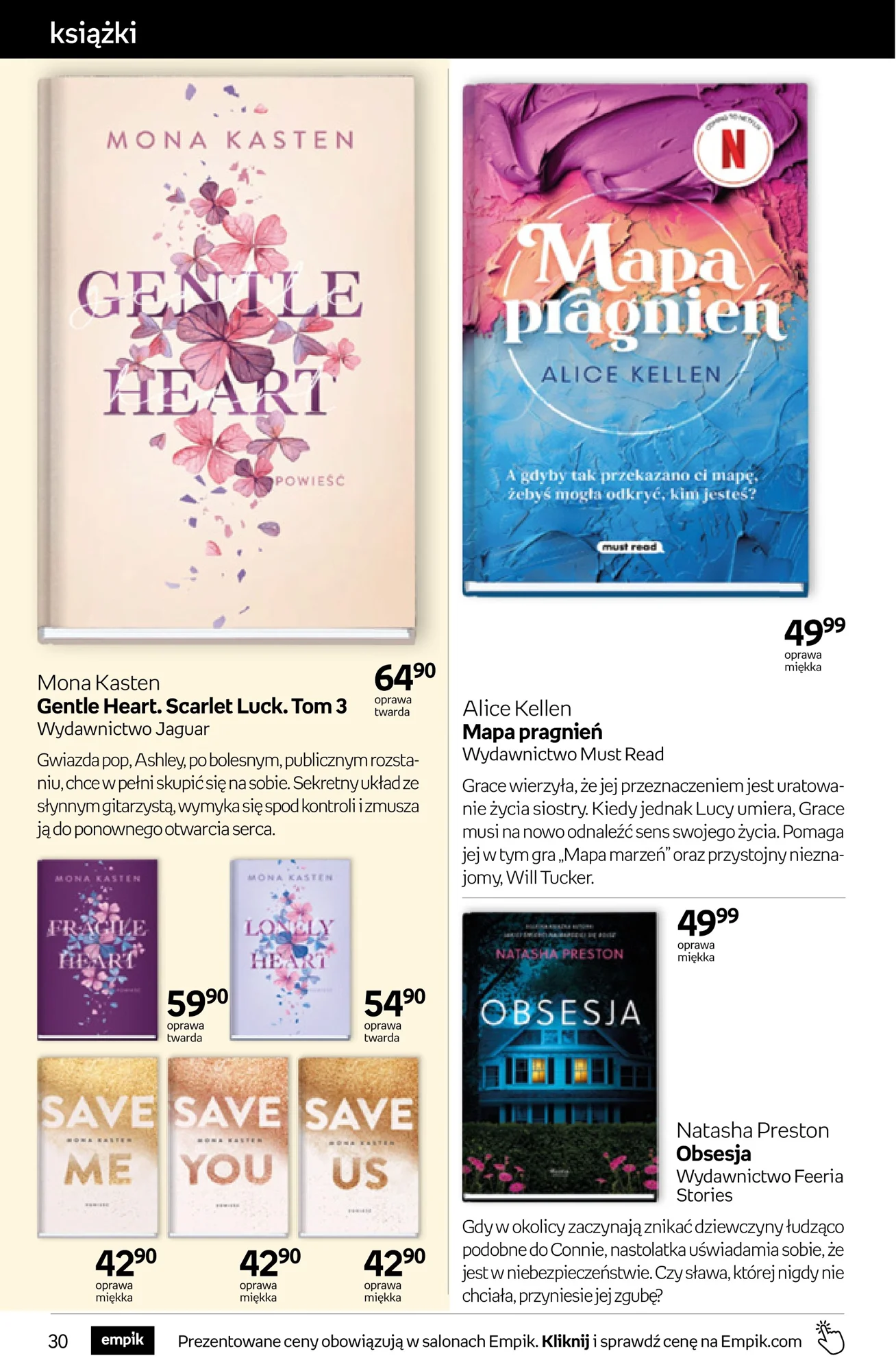 Gazetka promocyjna empik str. 30