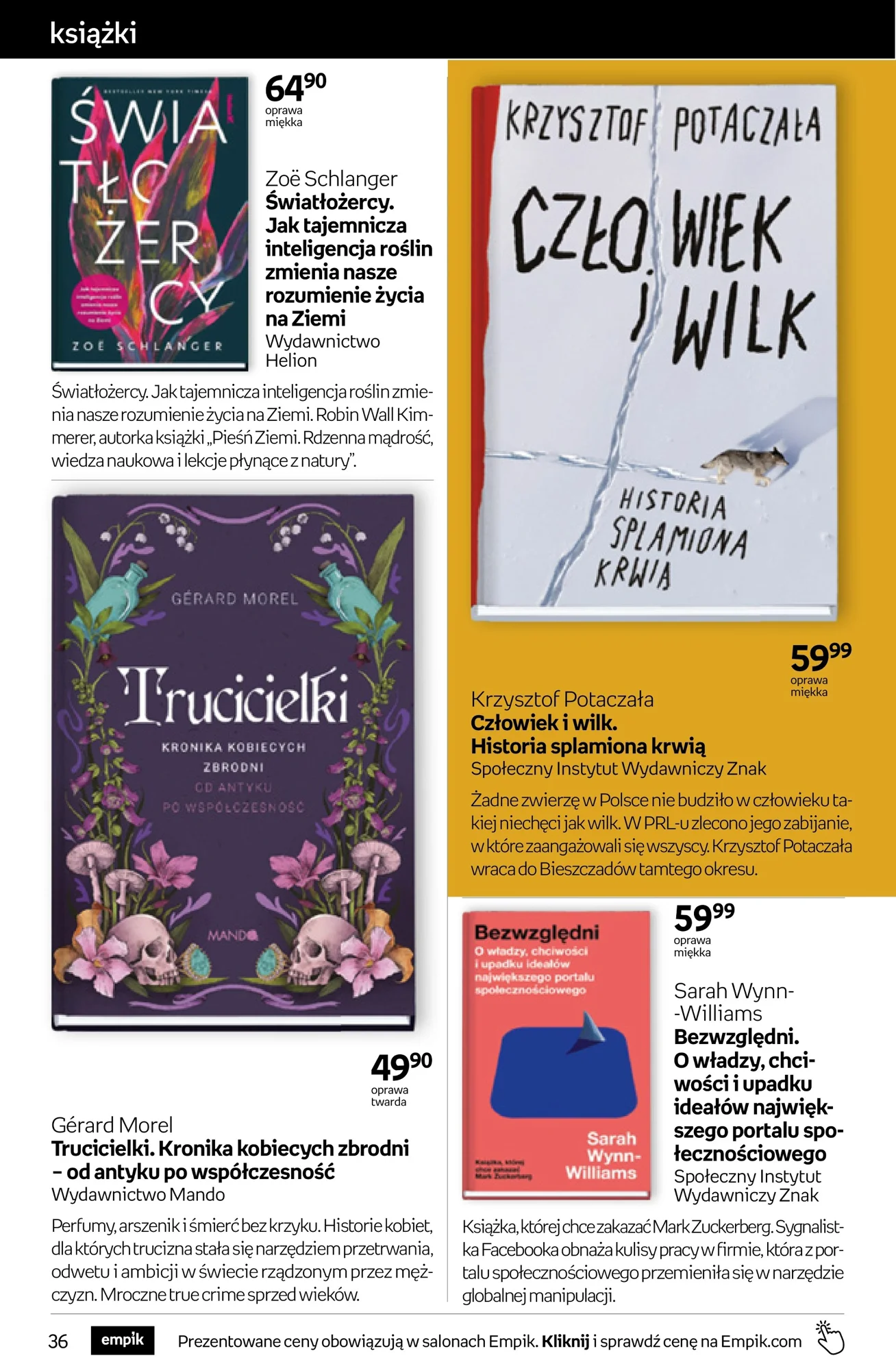 Gazetka promocyjna empik str. 36