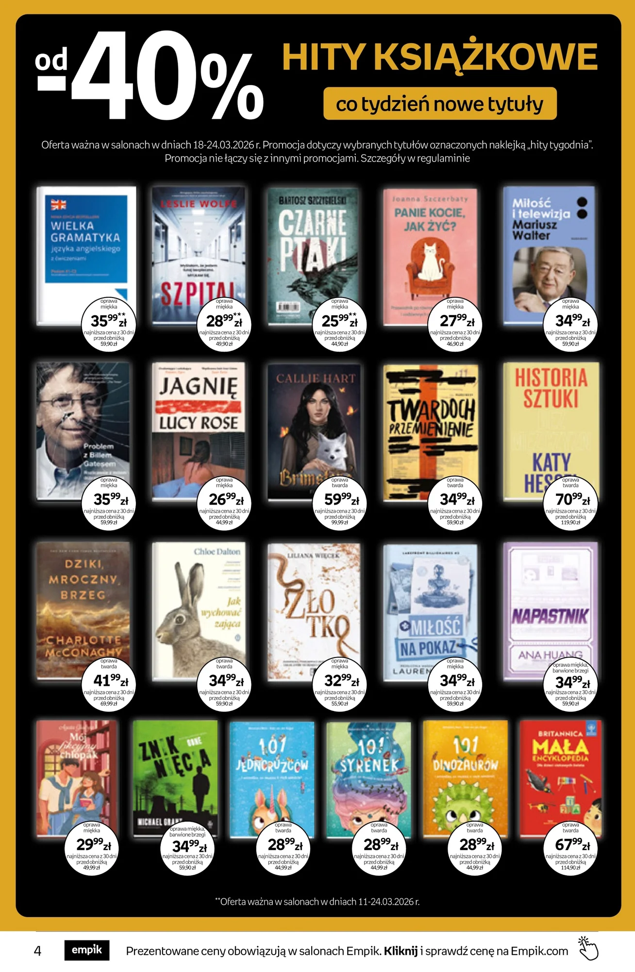Gazetka promocyjna empik str. 4