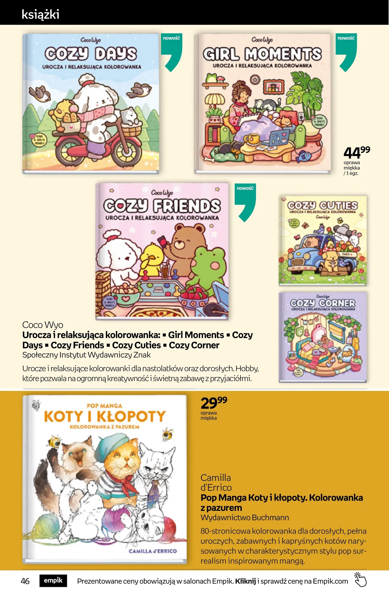 Gazetka promocyjna empik str. 46