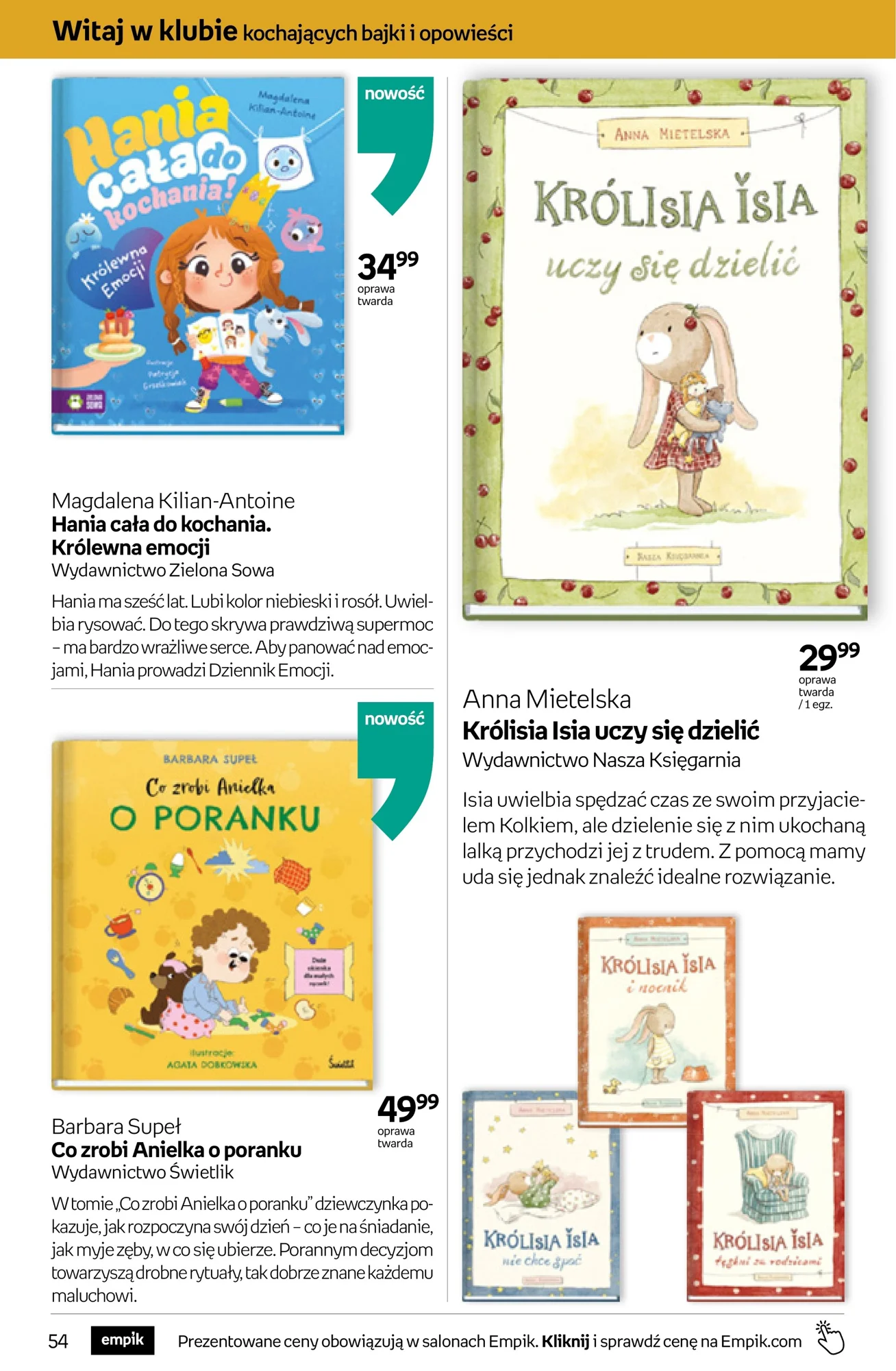 Gazetka promocyjna empik str. 54