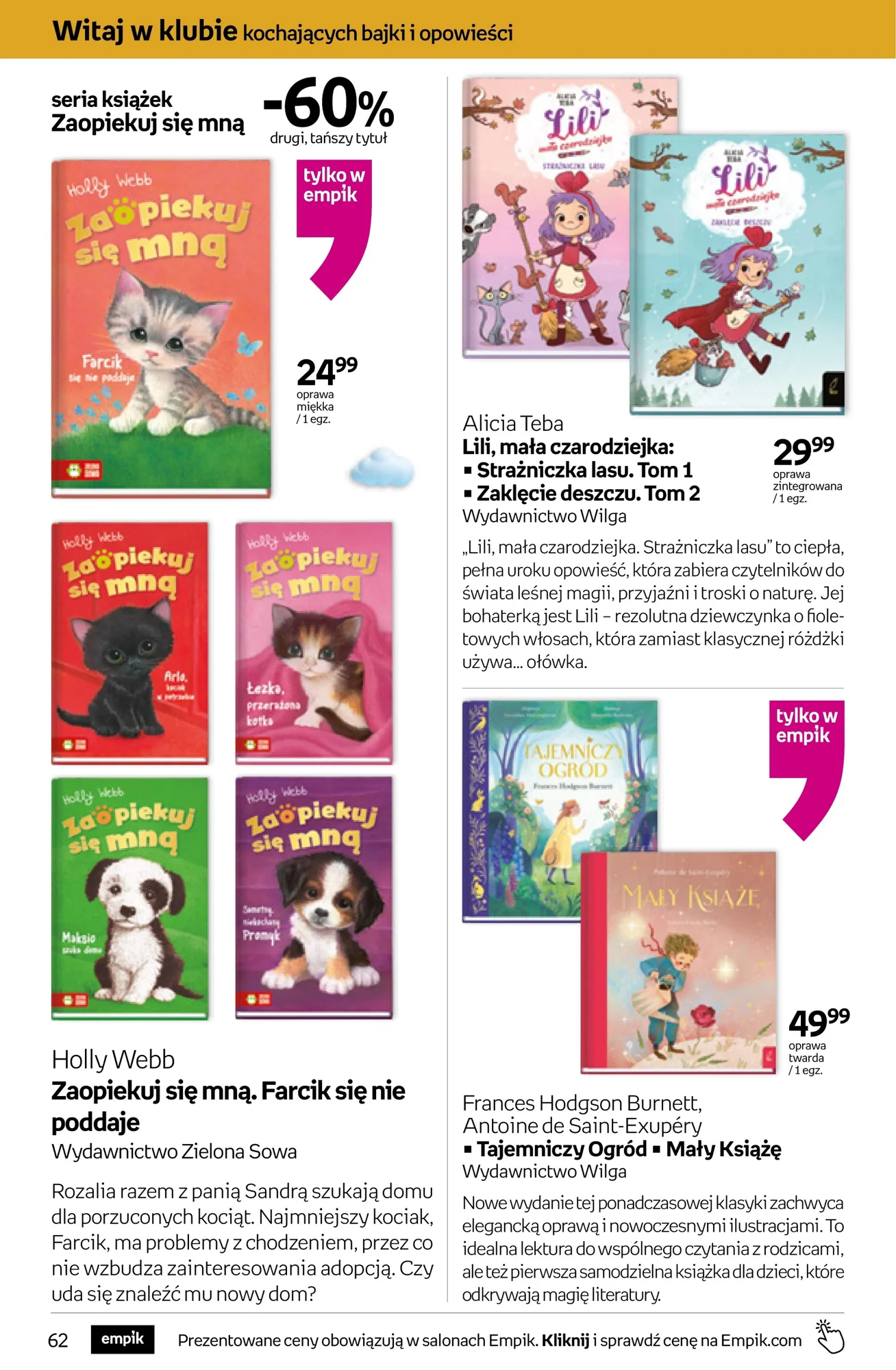 Gazetka promocyjna empik str. 62