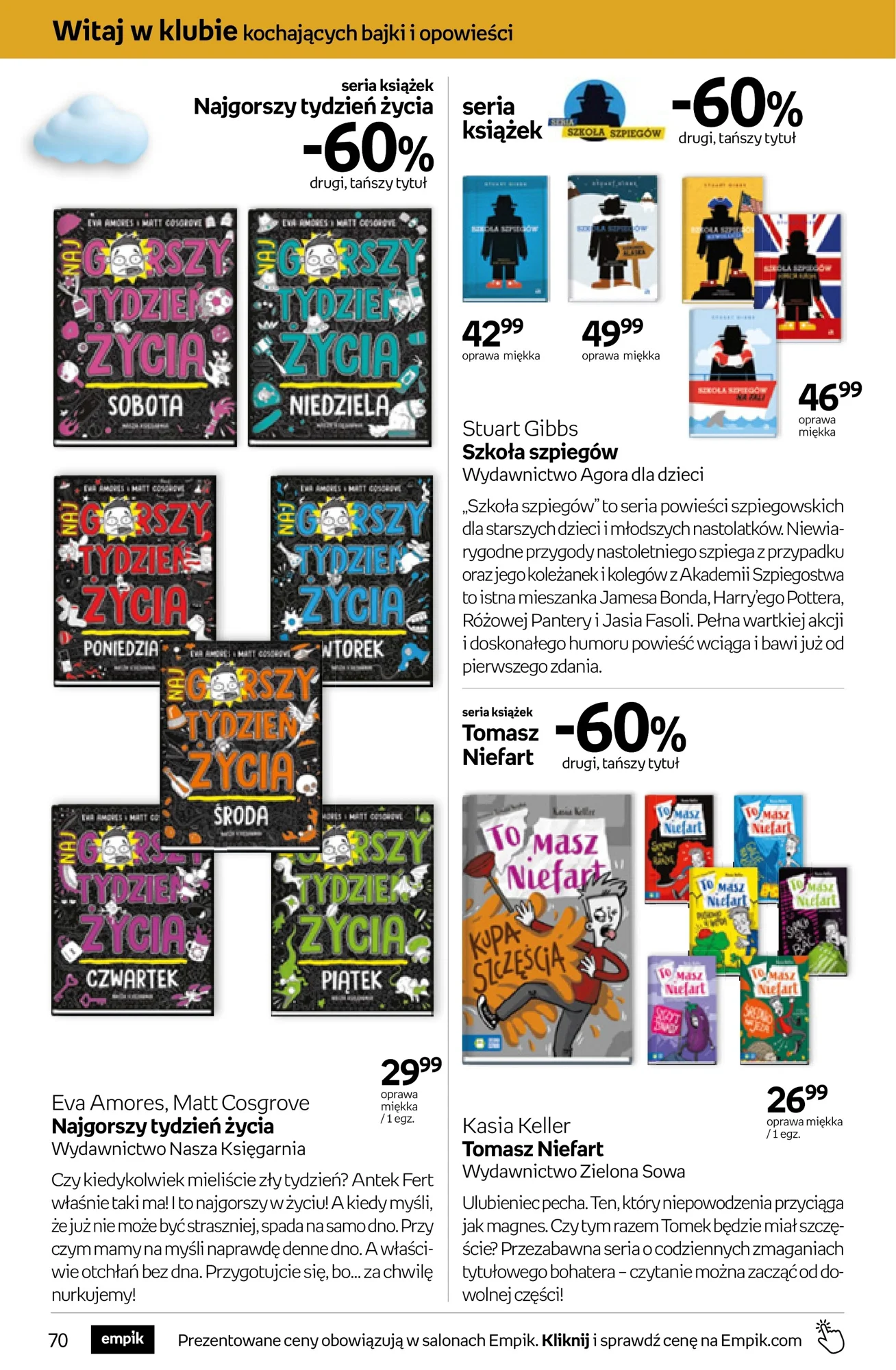 Gazetka promocyjna empik str. 70