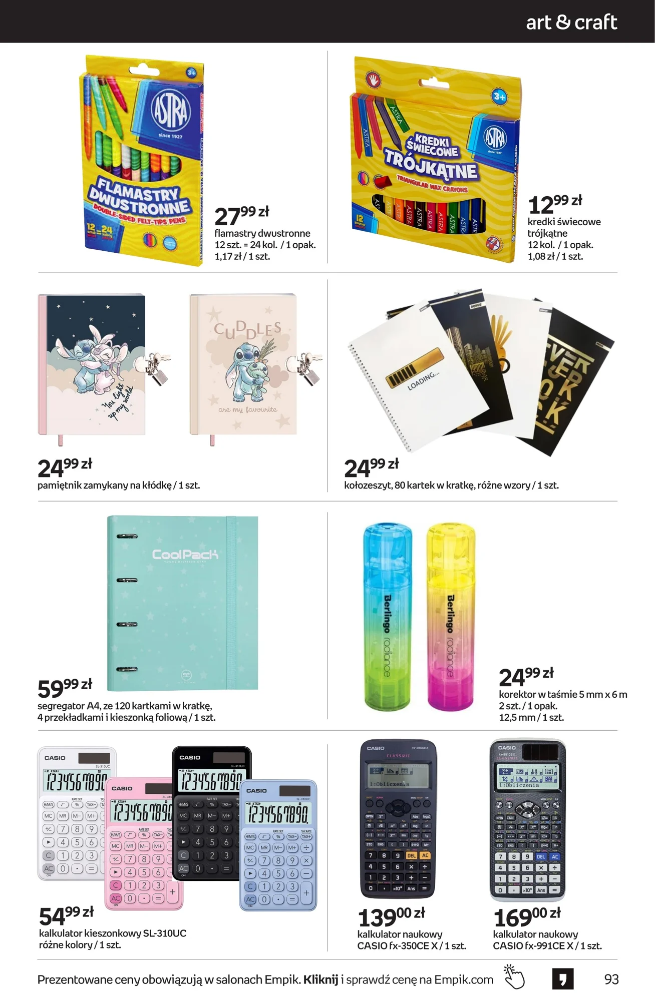 Gazetka promocyjna empik str. 93