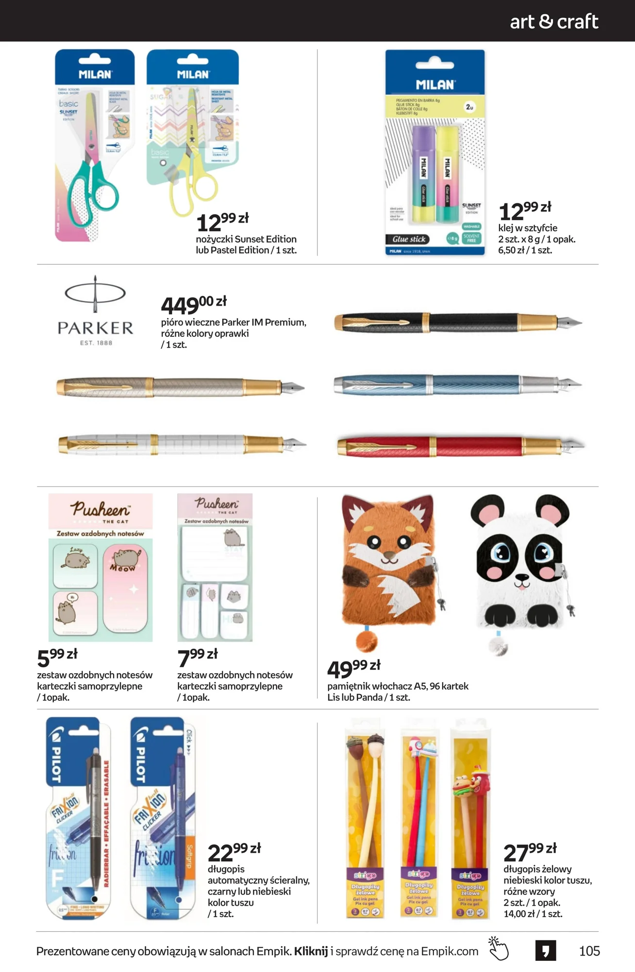 Gazetka promocyjna empik str. 105