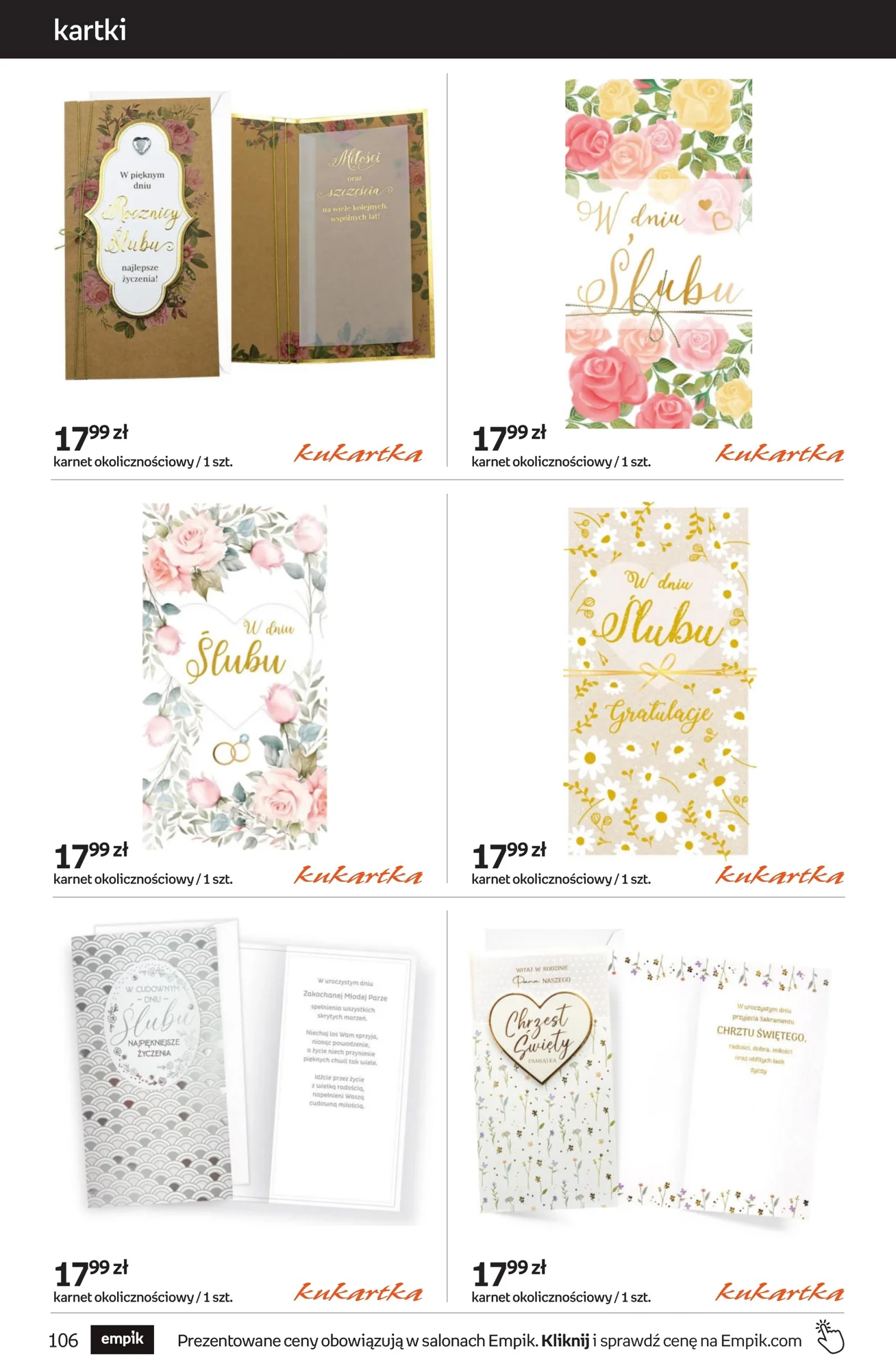 Gazetka promocyjna empik str. 106