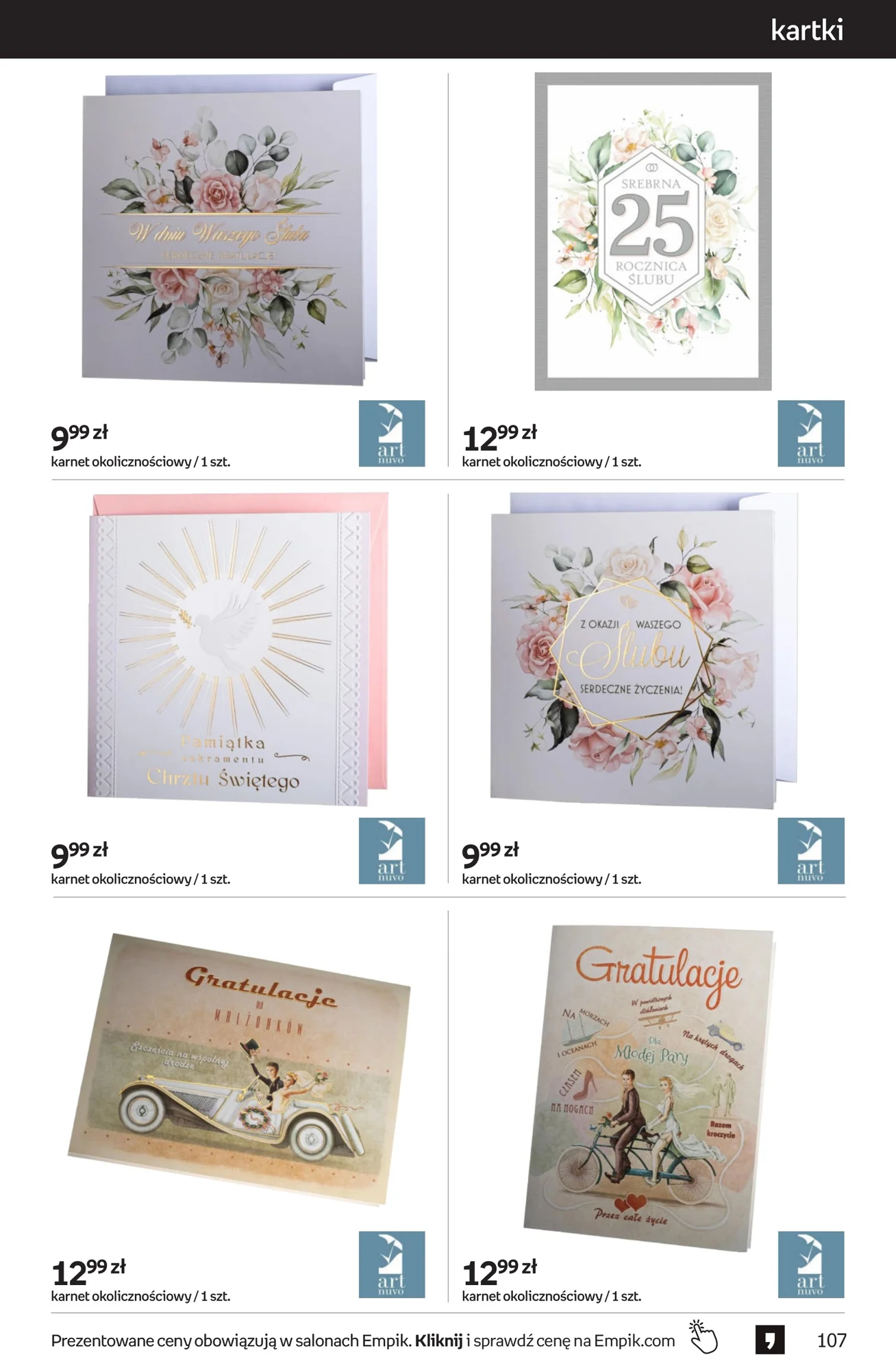 Gazetka promocyjna empik str. 107