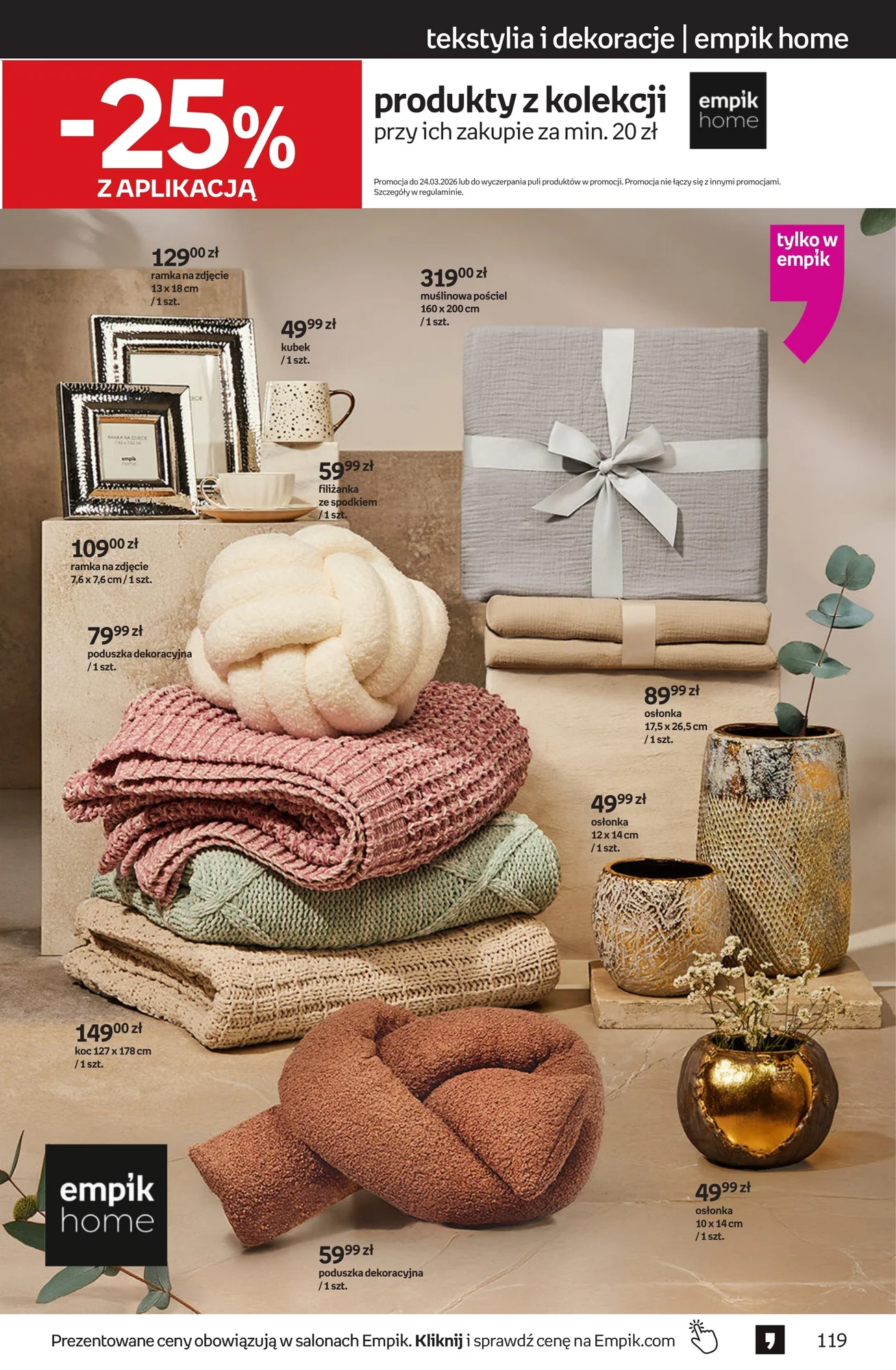 Gazetka promocyjna empik str. 119