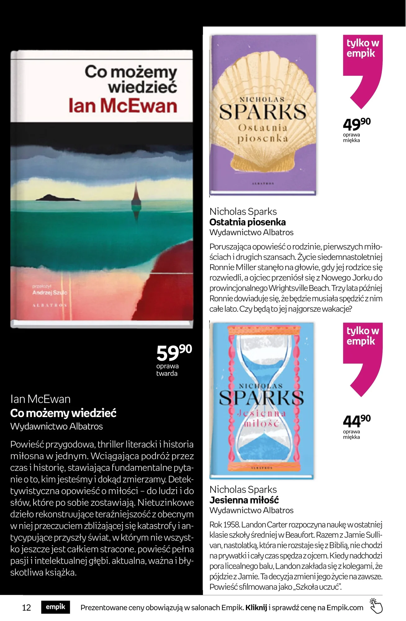 Gazetka promocyjna empik str. 12