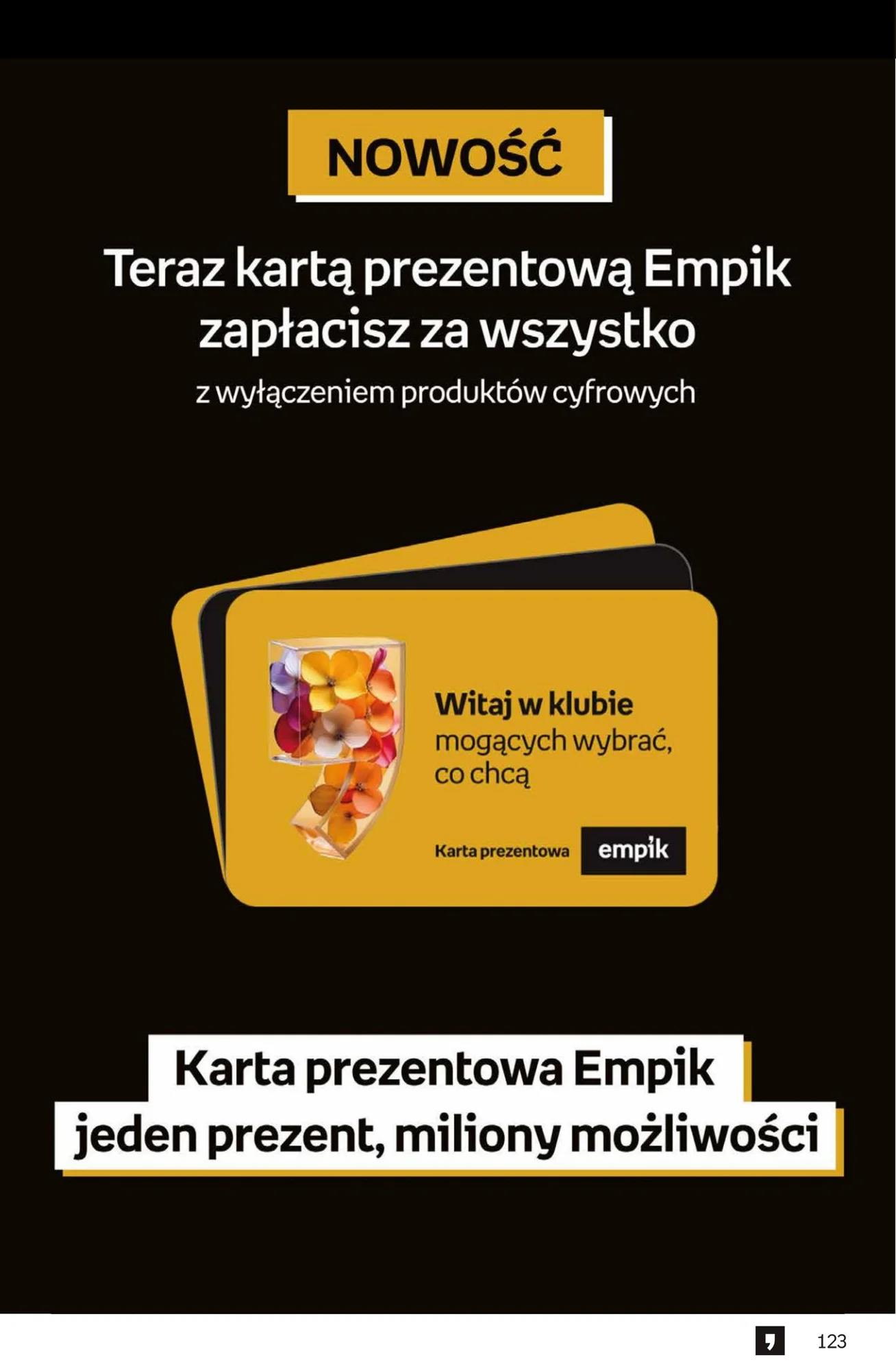 Gazetka promocyjna empik str. 124