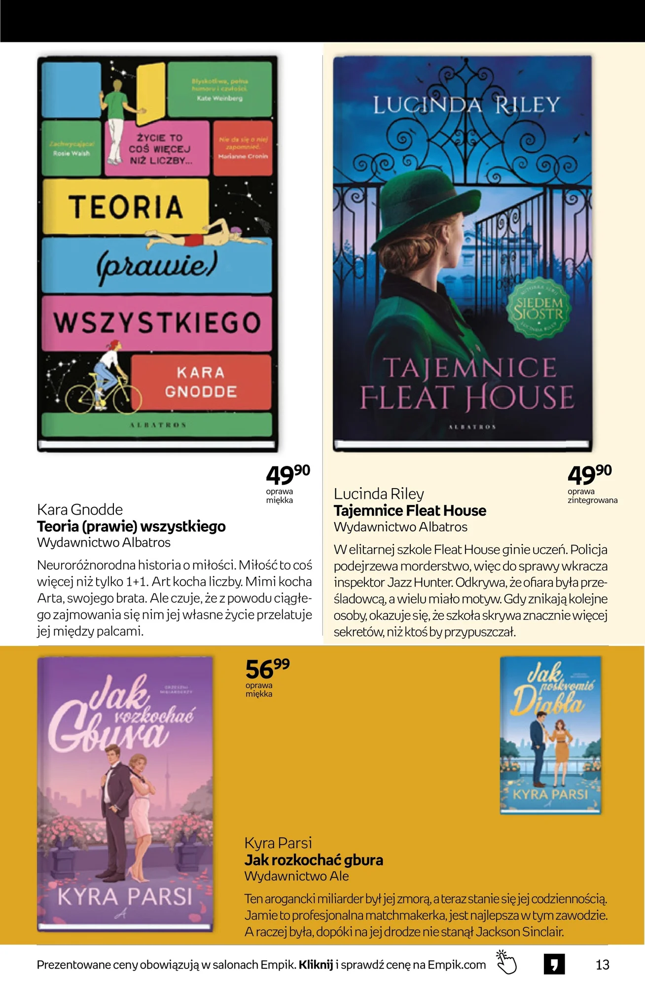 Gazetka promocyjna empik str. 13