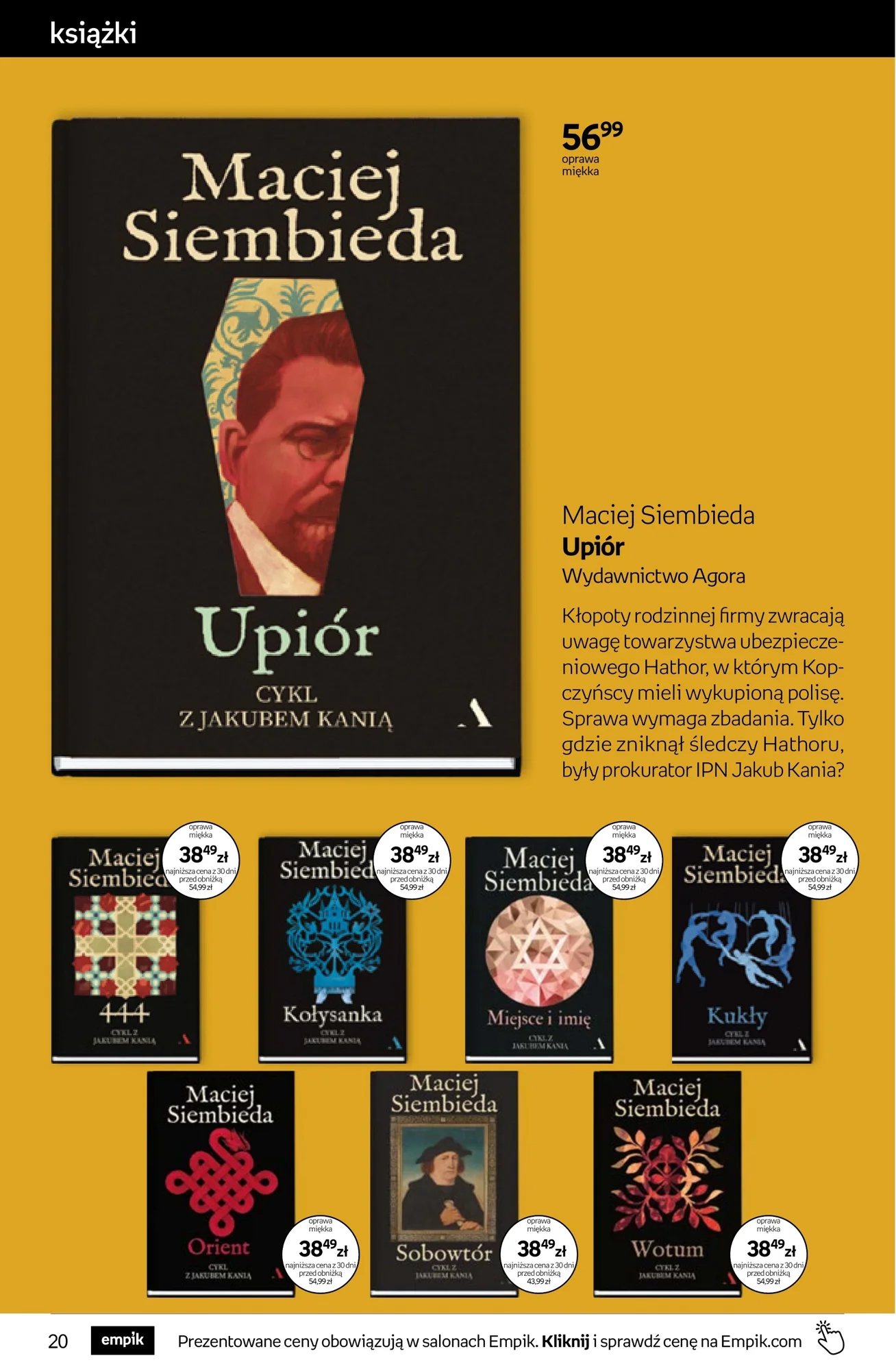 Gazetka promocyjna empik str. 20