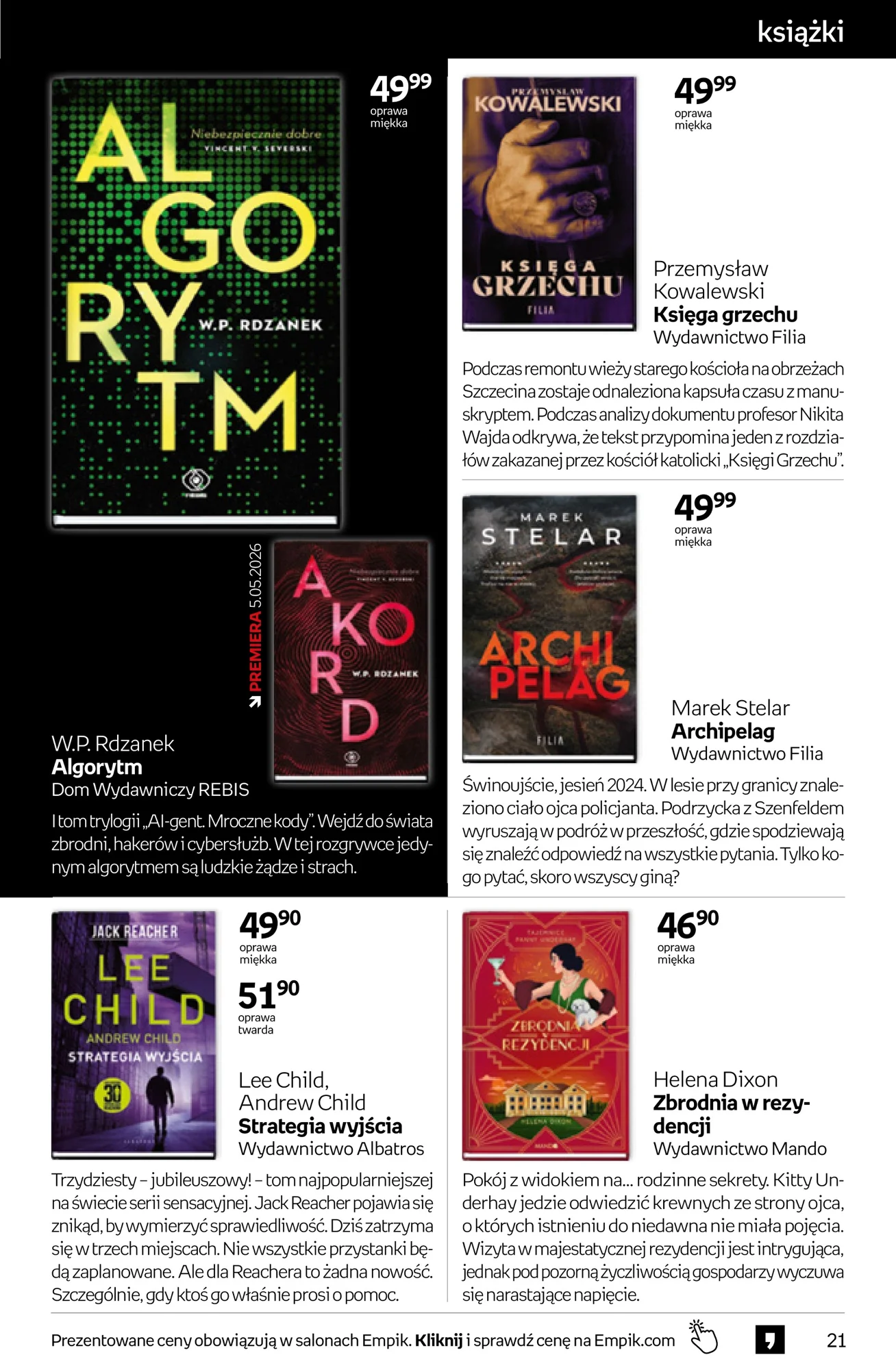 Gazetka promocyjna empik str. 21
