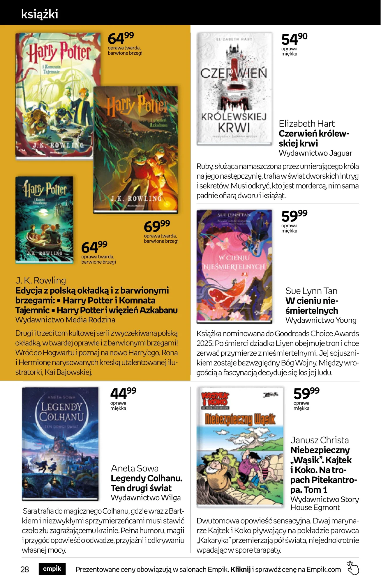 Gazetka promocyjna empik str. 28