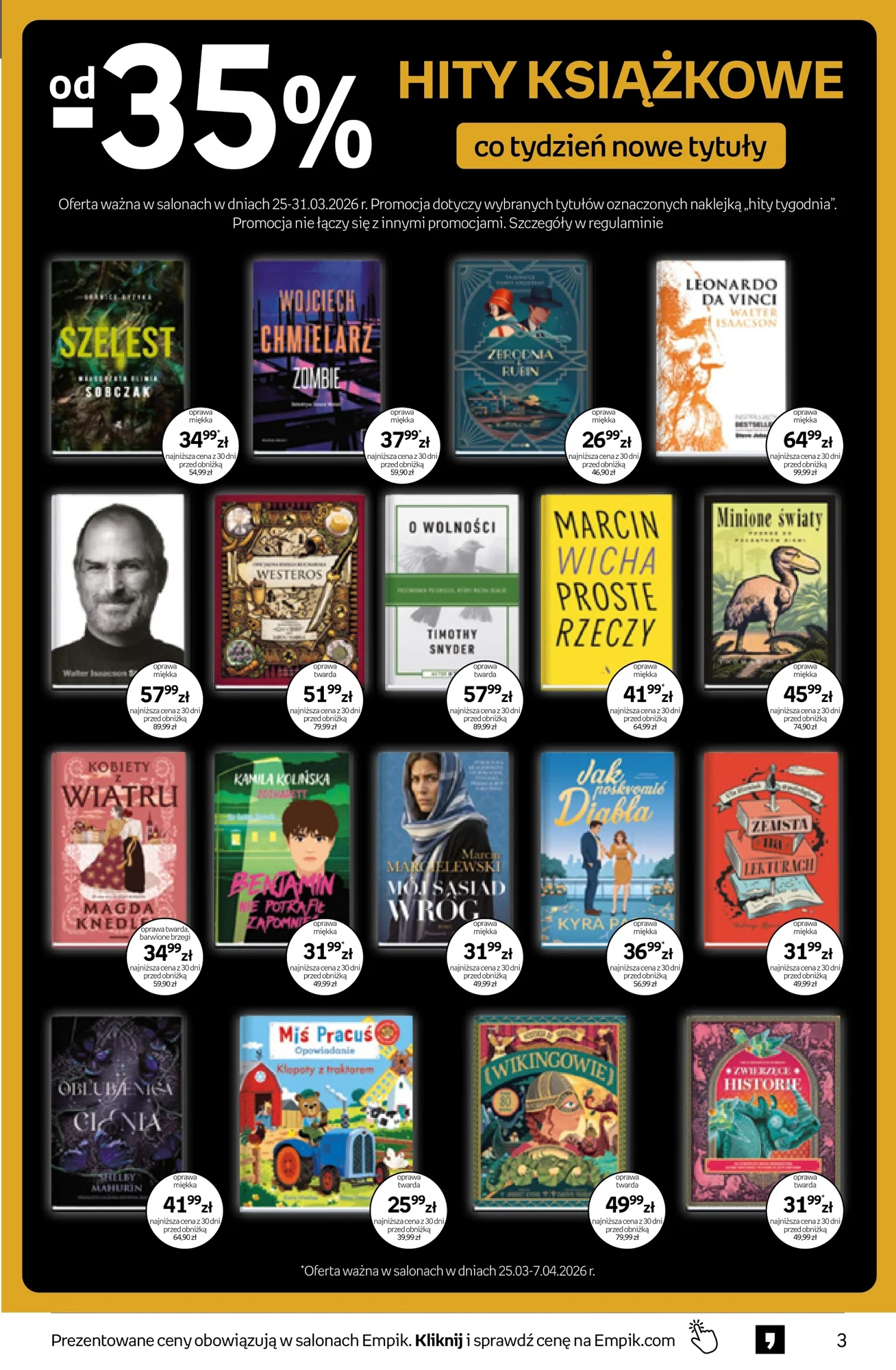 Gazetka promocyjna empik str. 3