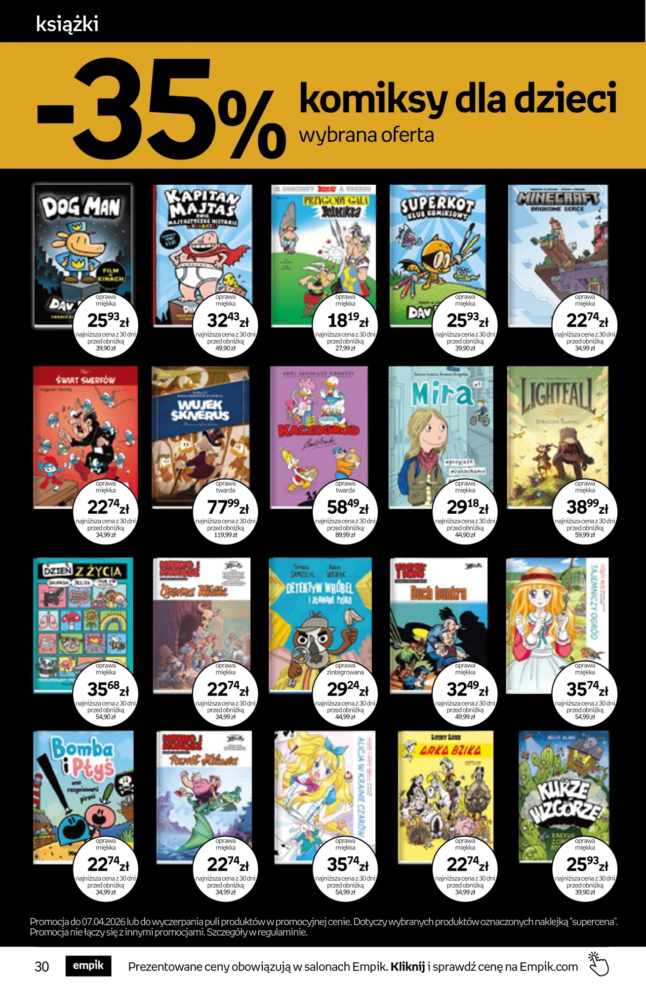 Gazetka promocyjna empik str. 30