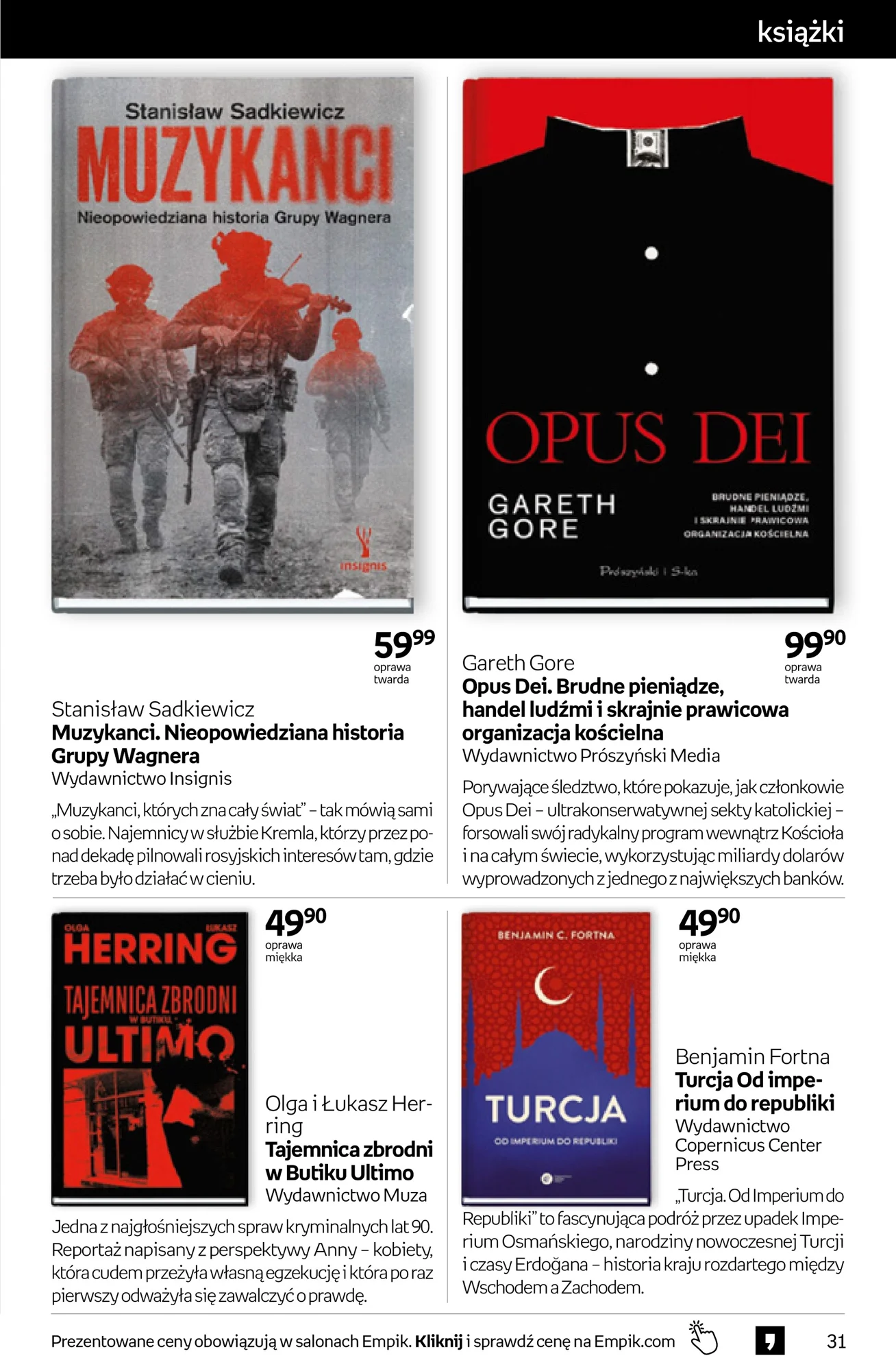 Gazetka promocyjna empik str. 31