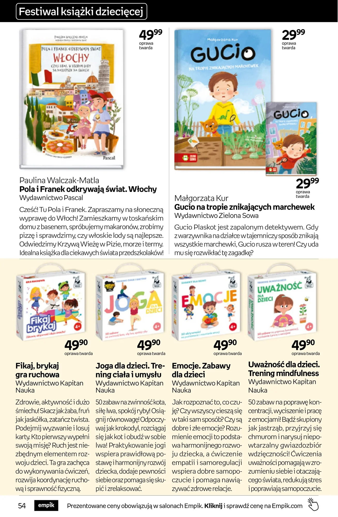 Gazetka promocyjna empik str. 54