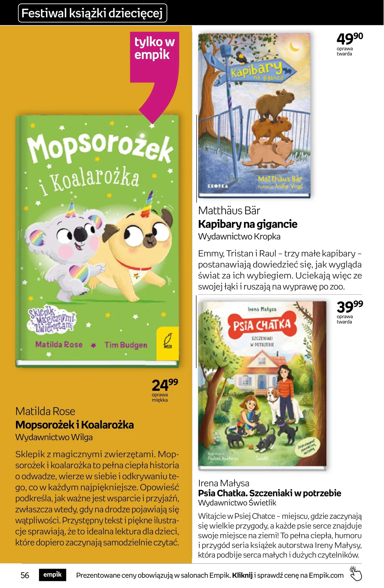 Gazetka promocyjna empik str. 56