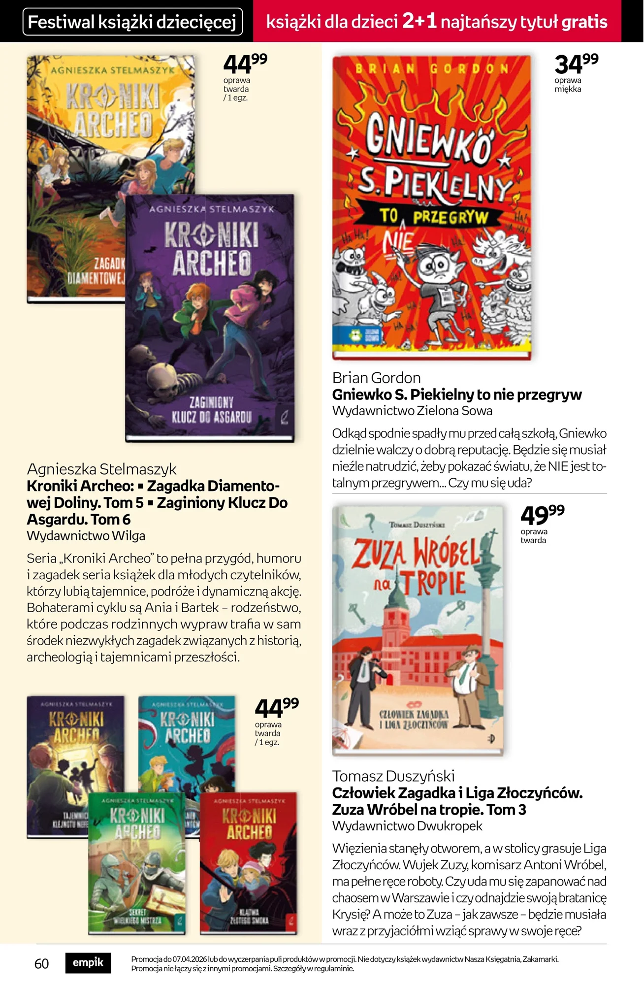 Gazetka promocyjna empik str. 60