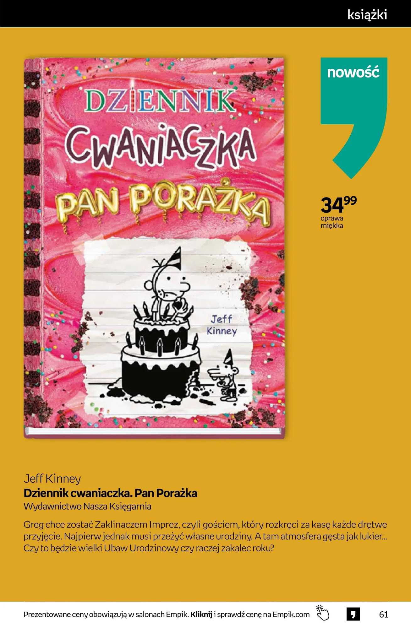 Gazetka promocyjna empik str. 61