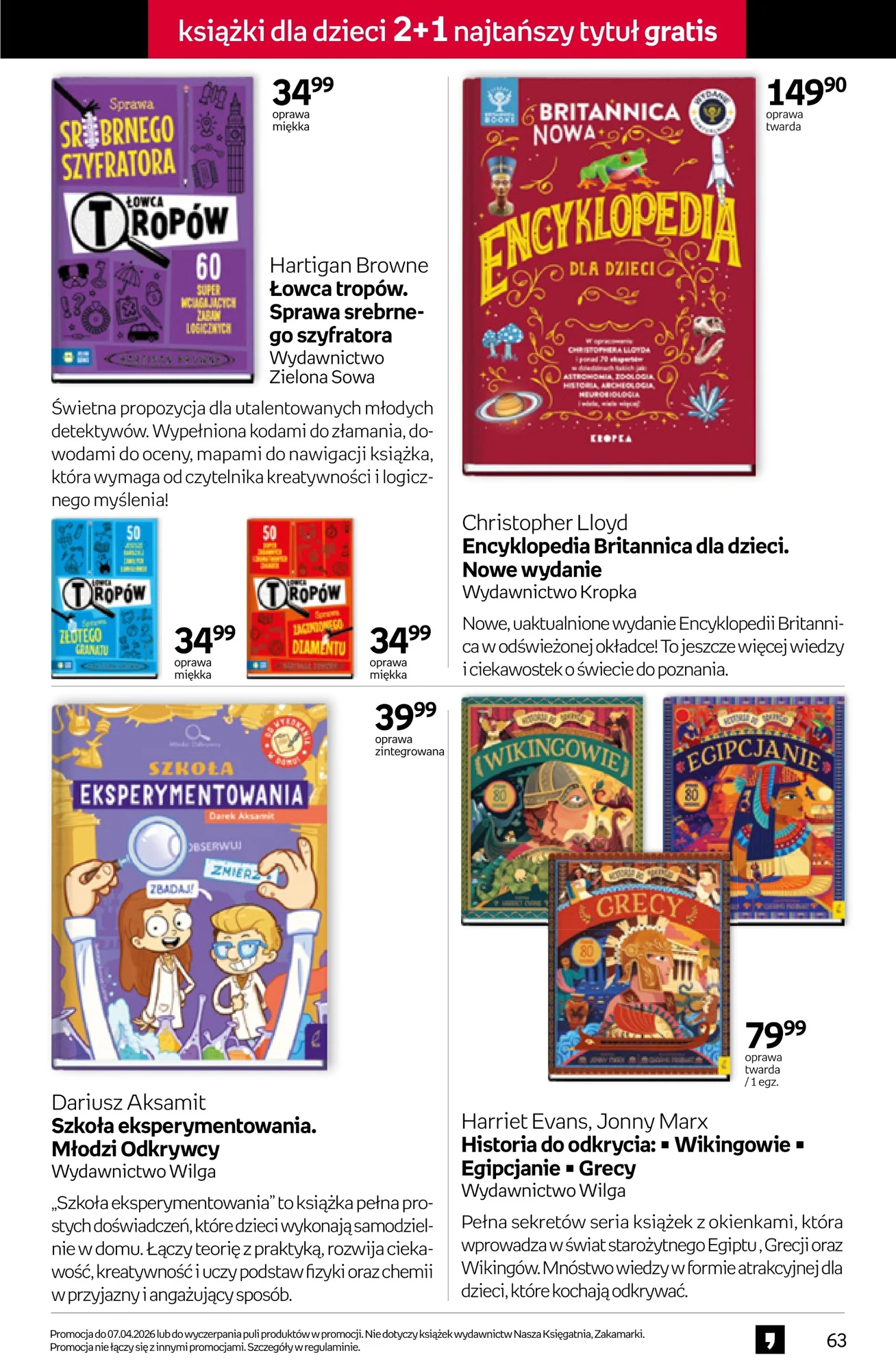 Gazetka promocyjna empik str. 63