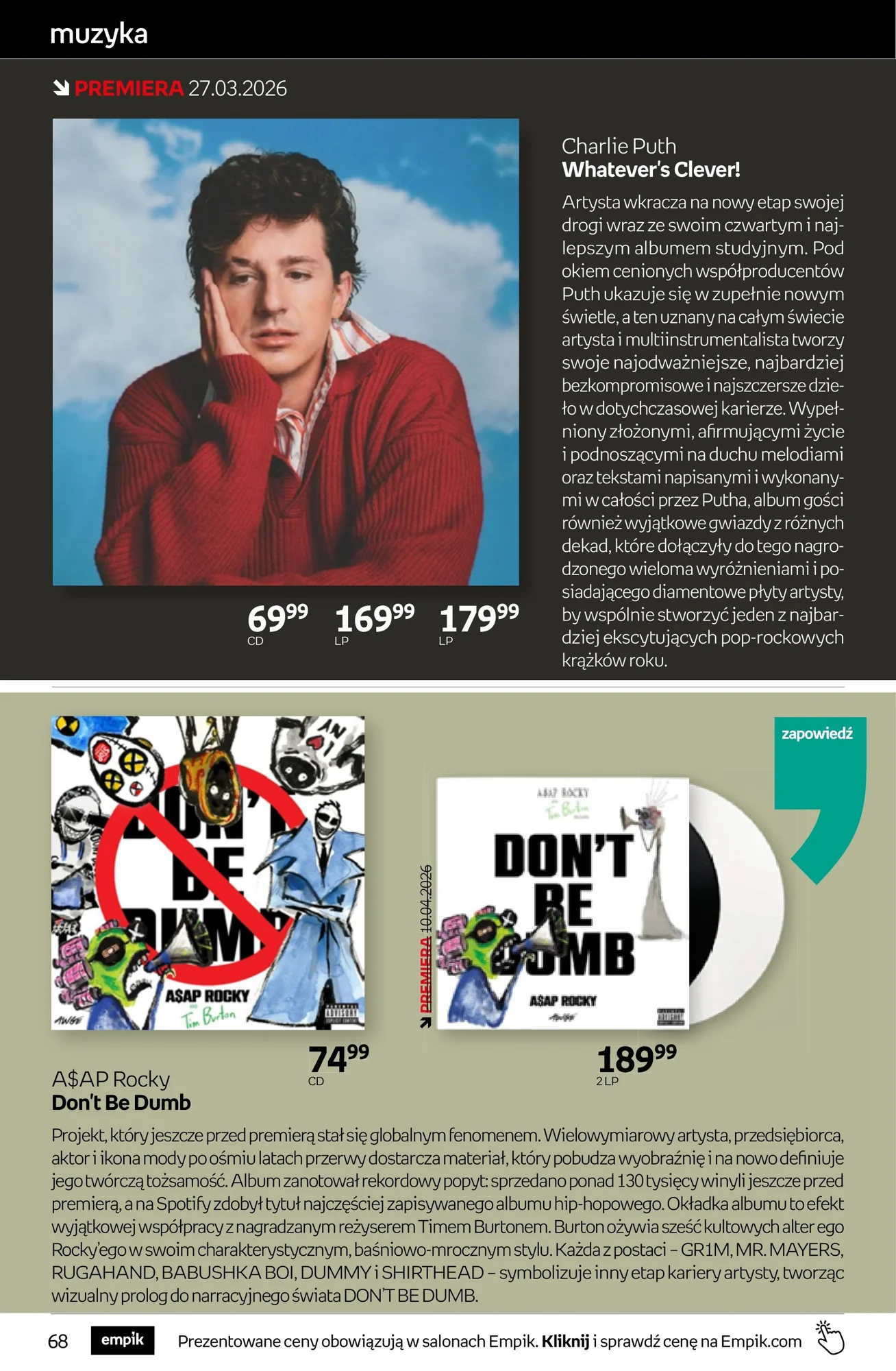 Gazetka promocyjna empik str. 68