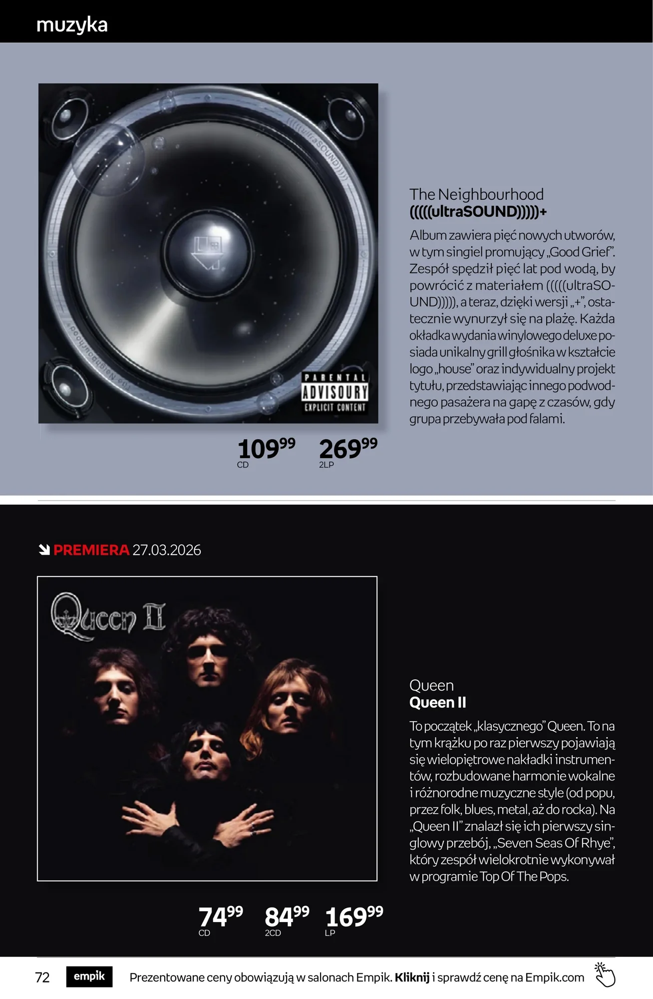 Gazetka promocyjna empik str. 72