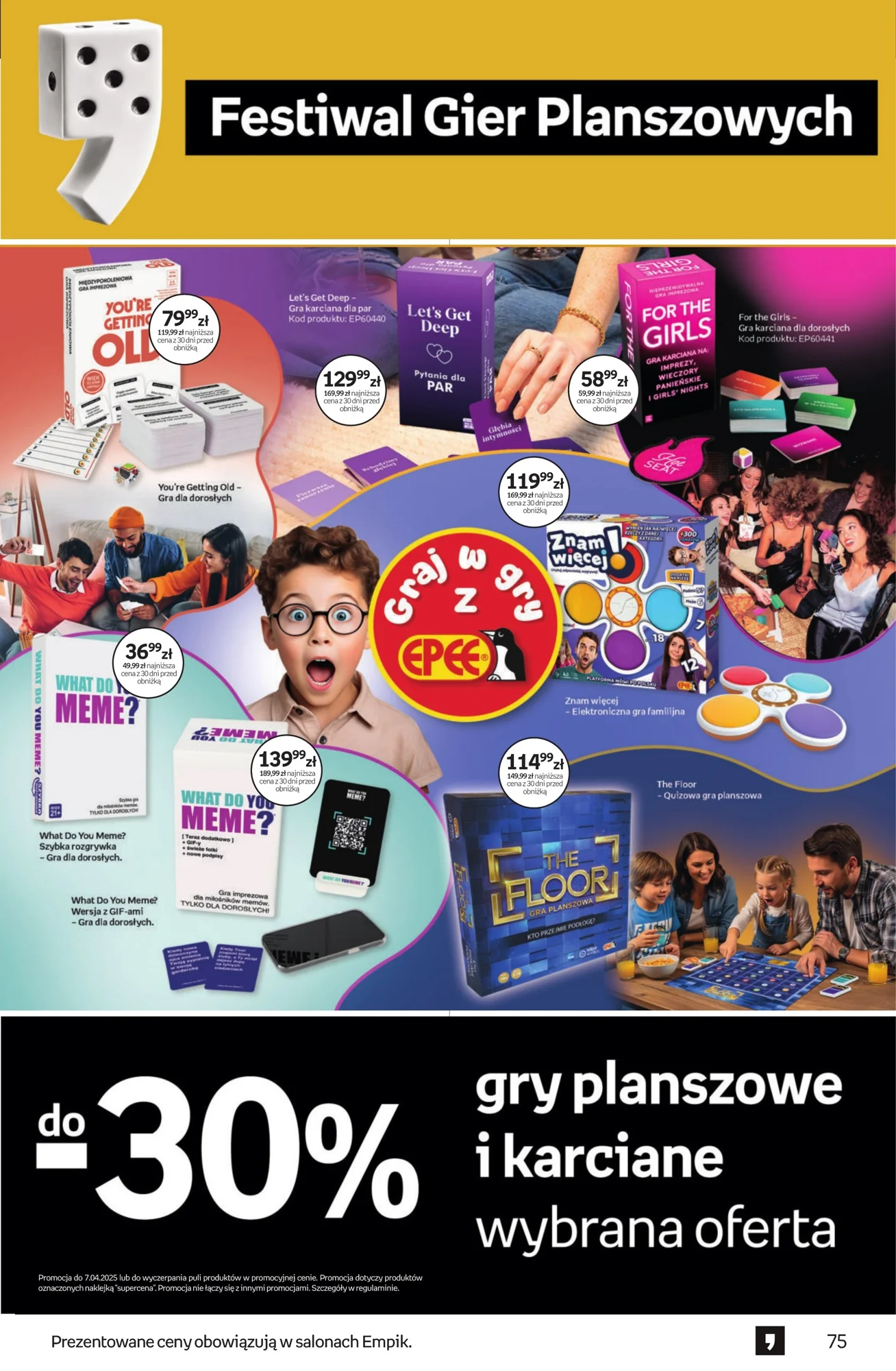 Gazetka promocyjna empik str. 75