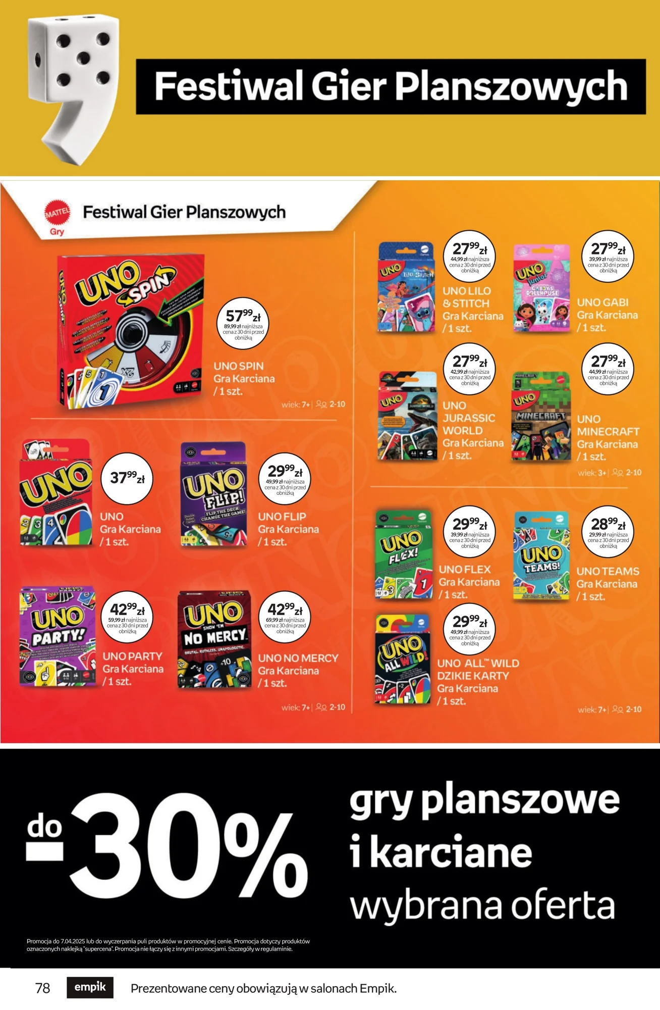 Gazetka promocyjna empik str. 78