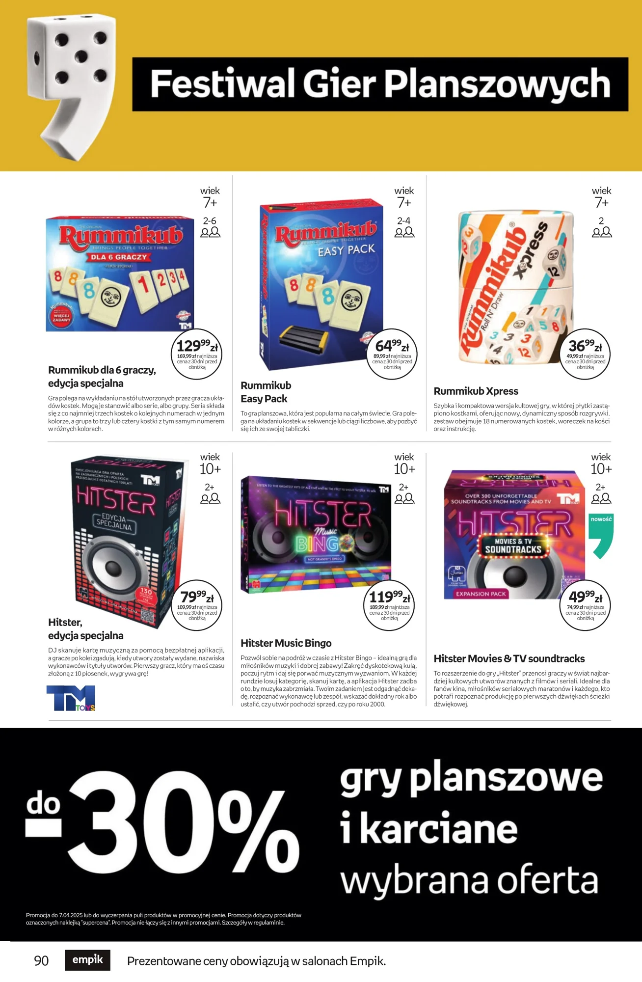 Gazetka promocyjna empik str. 90