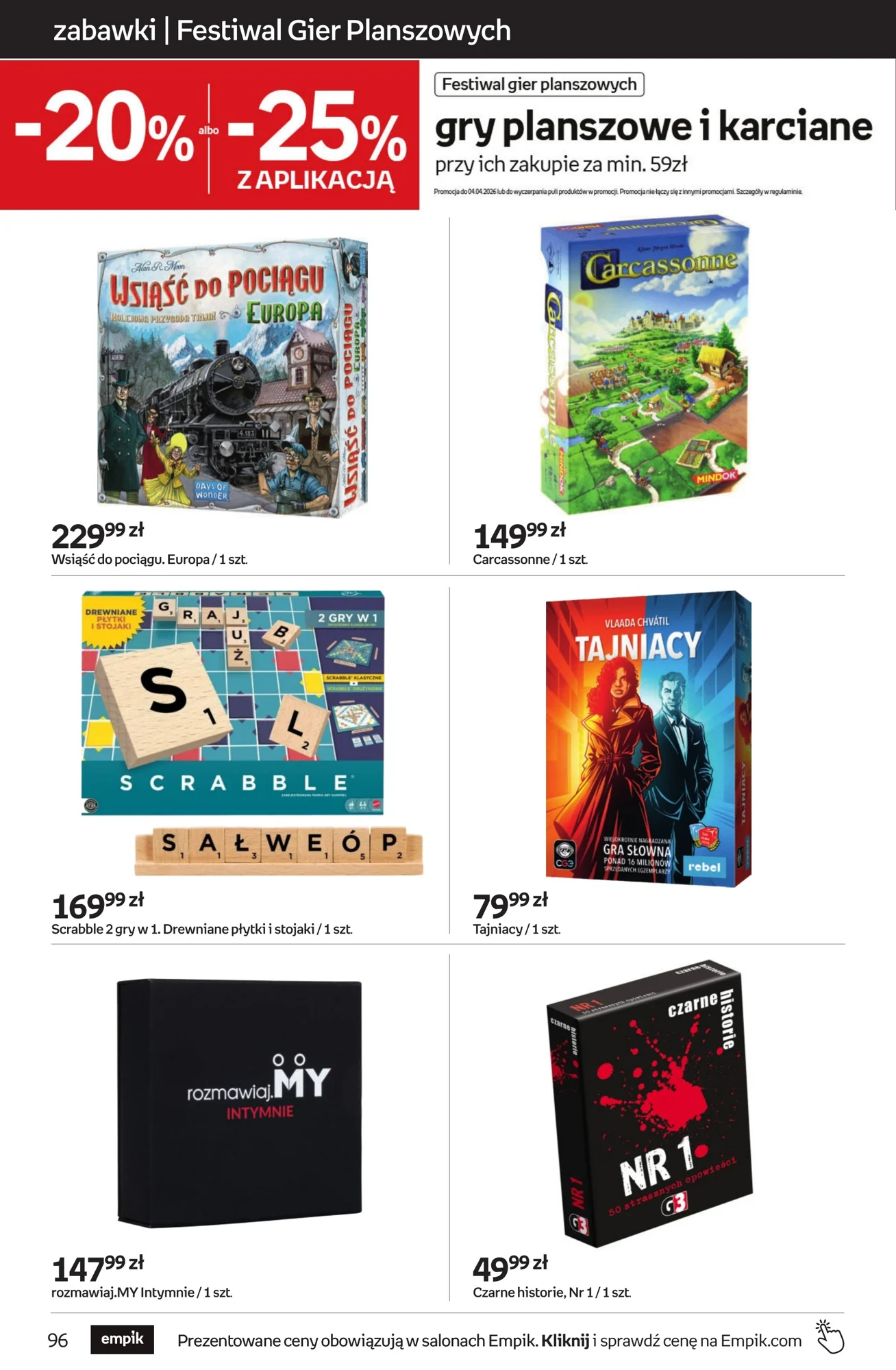 Gazetka promocyjna empik str. 96