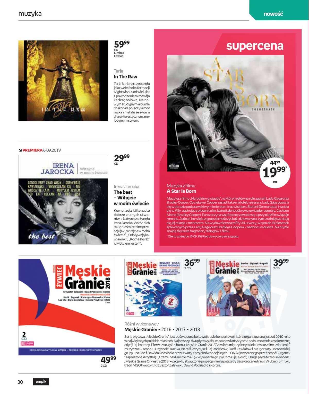 Gazetka promocyjna empik str. 30