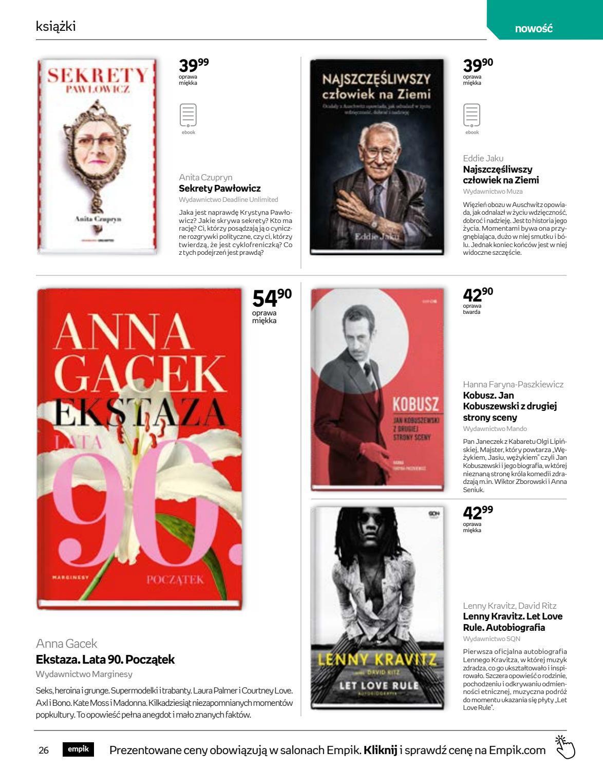 Gazetka promocyjna empik str. 26