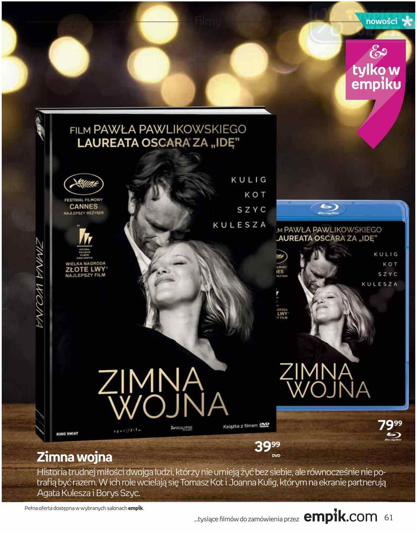 Gazetka promocyjna empik str. 61