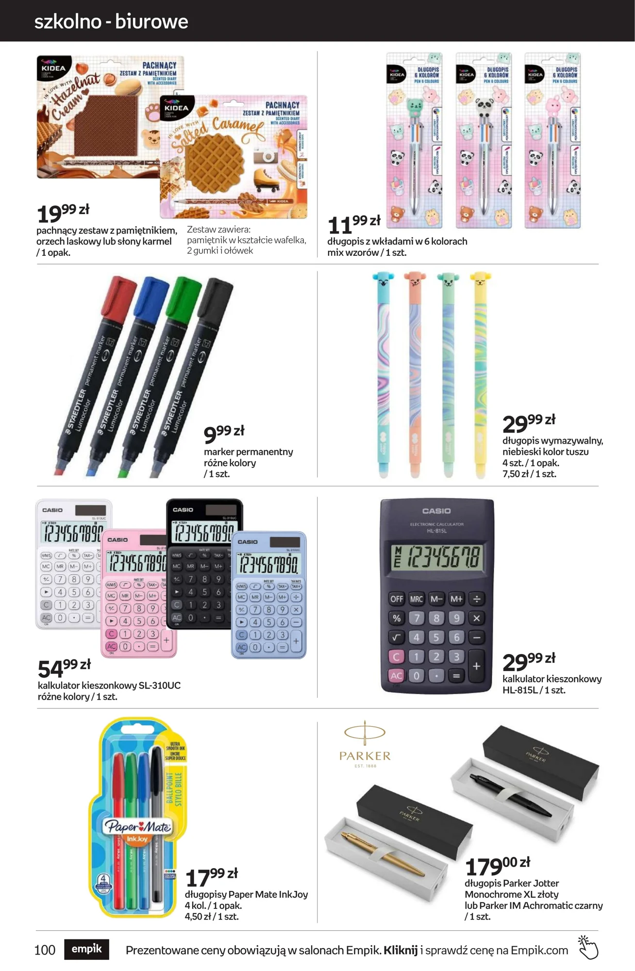 Gazetka promocyjna empik str. 100