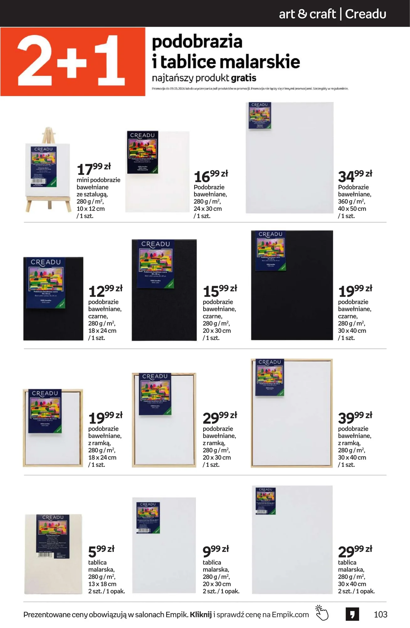Gazetka promocyjna empik str. 103