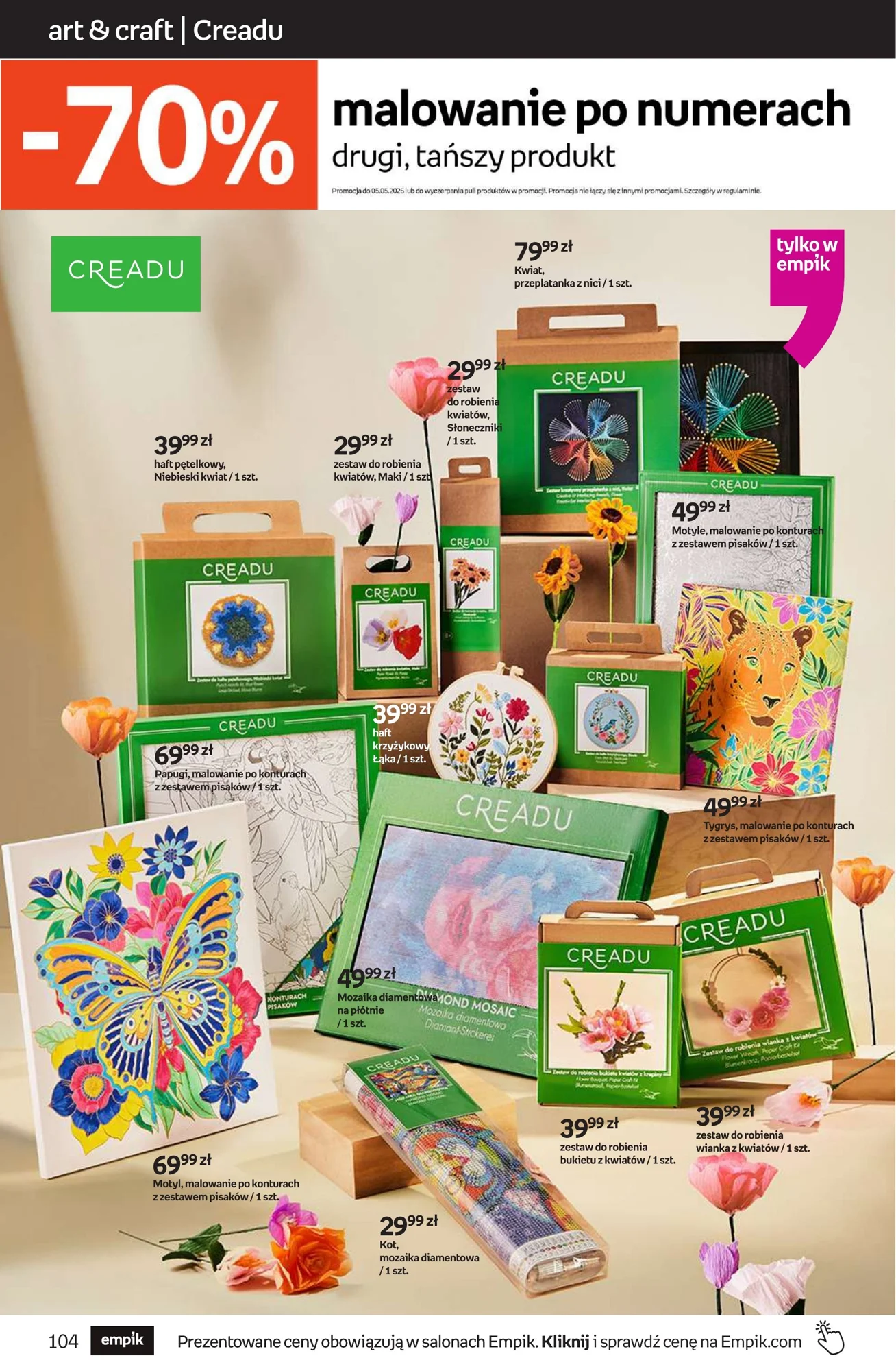 Gazetka promocyjna empik str. 104