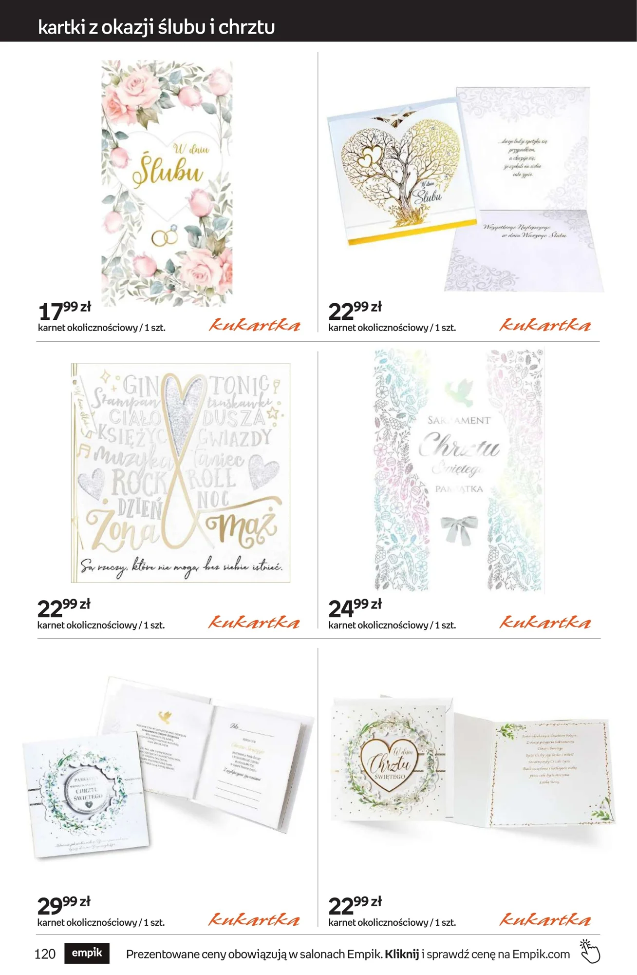 Gazetka promocyjna empik str. 120