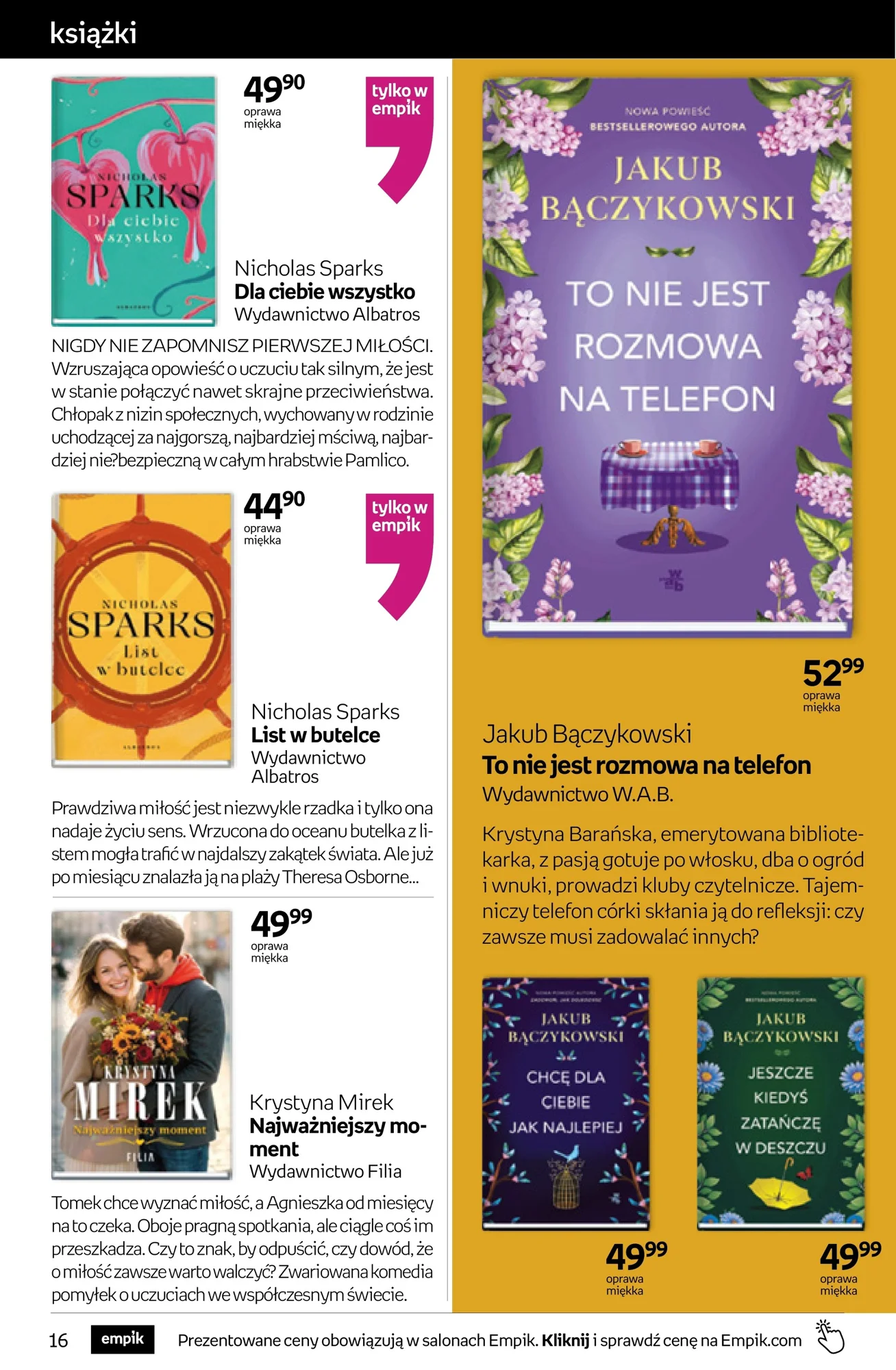 Gazetka promocyjna empik str. 16