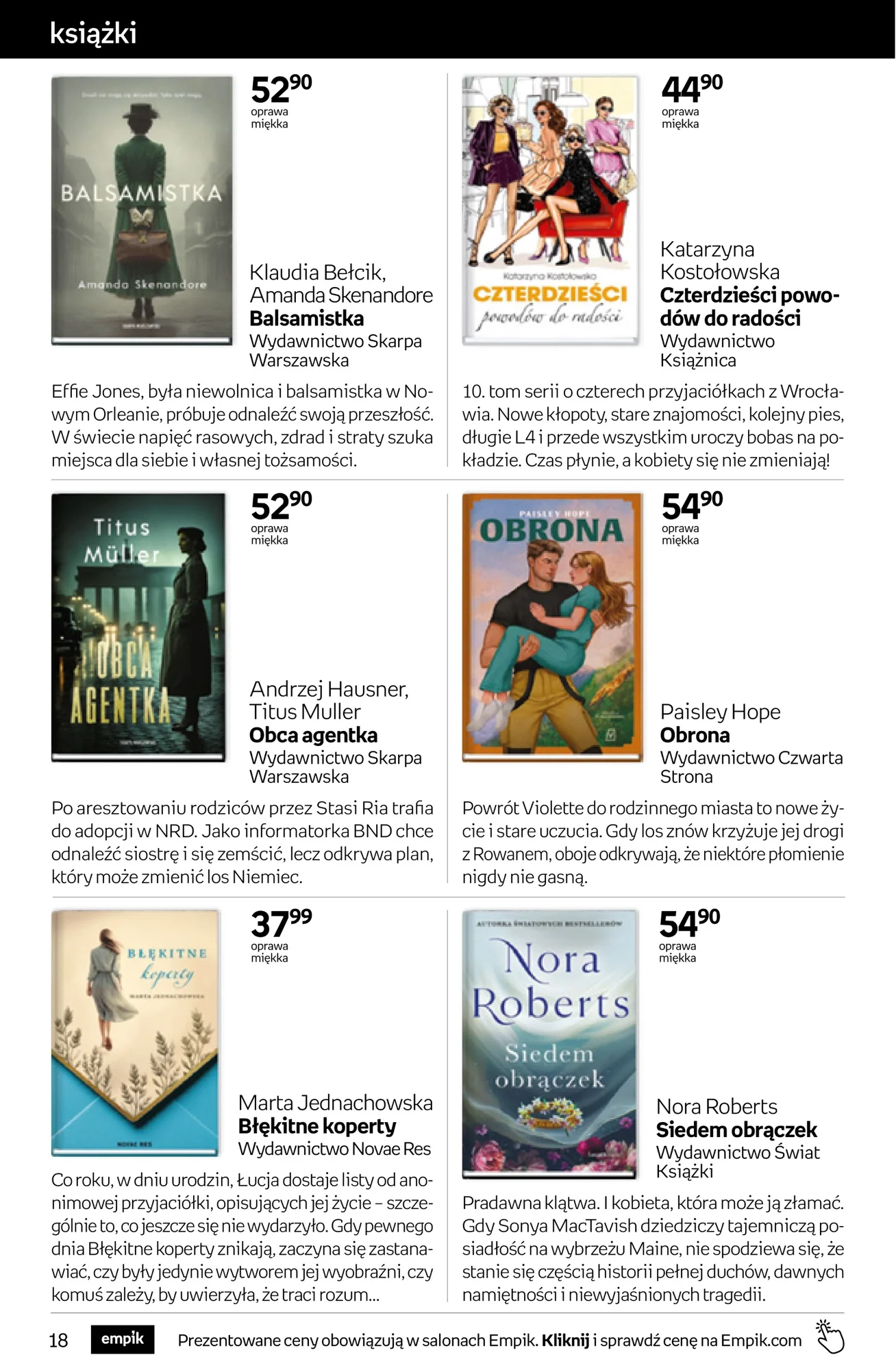 Gazetka promocyjna empik str. 18