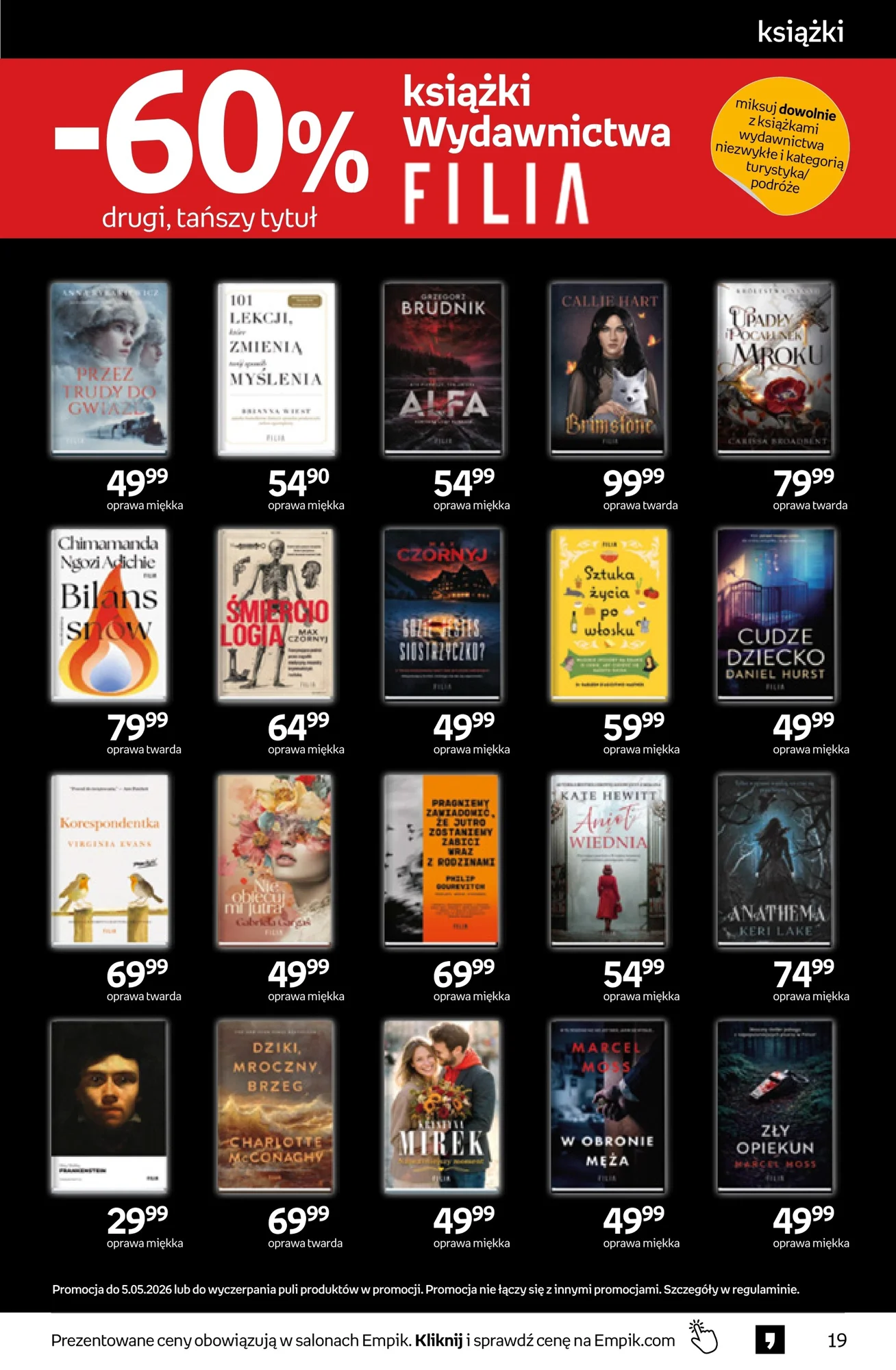 Gazetka promocyjna empik str. 19