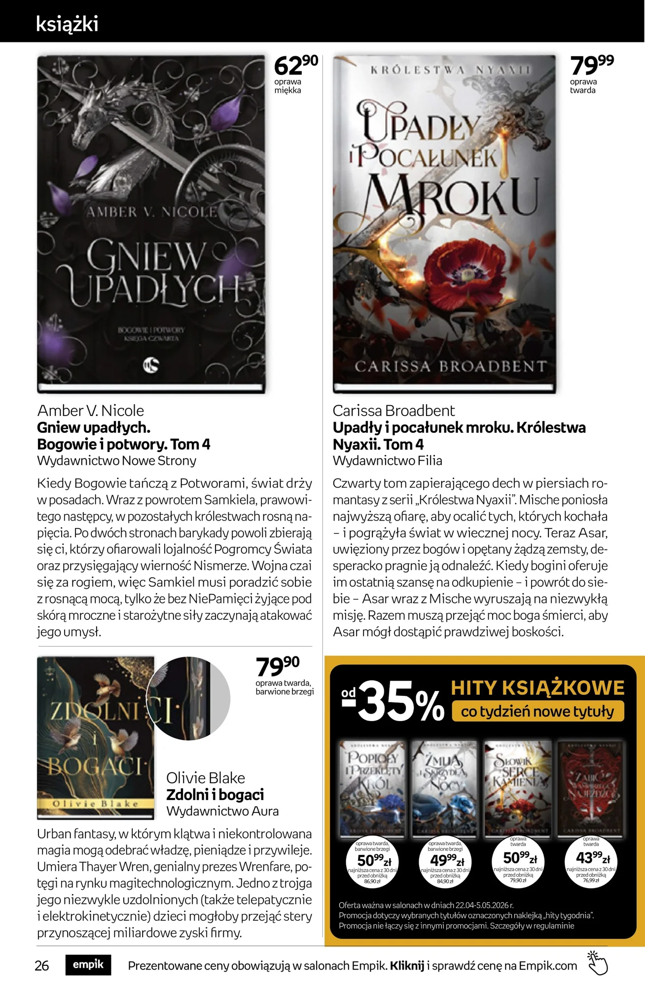 Gazetka promocyjna empik str. 26