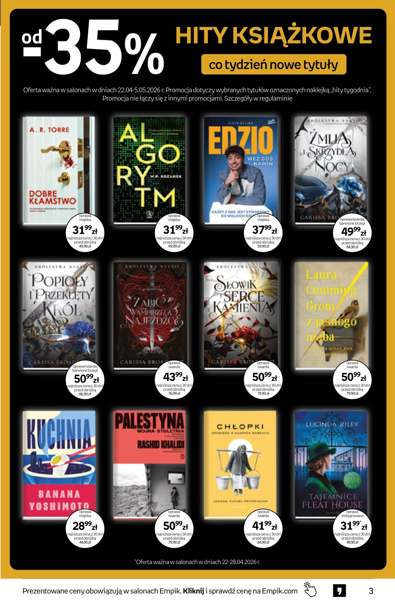 Gazetka promocyjna empik str. 3