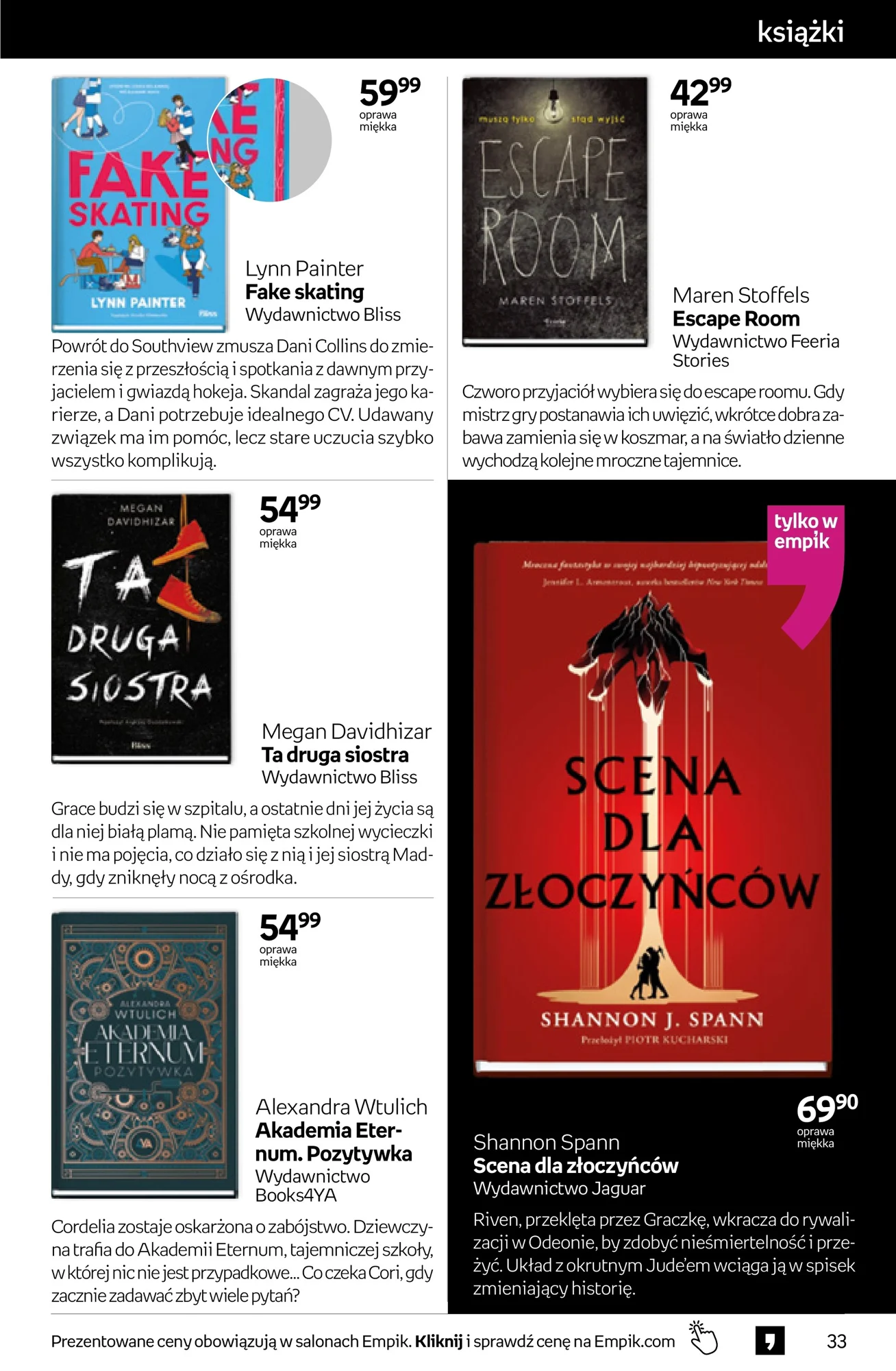 Gazetka promocyjna empik str. 33