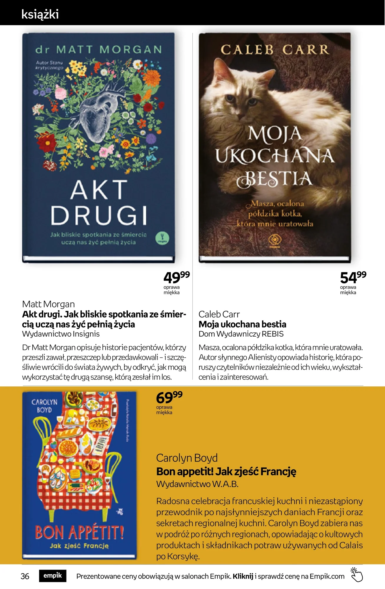 Gazetka promocyjna empik str. 36